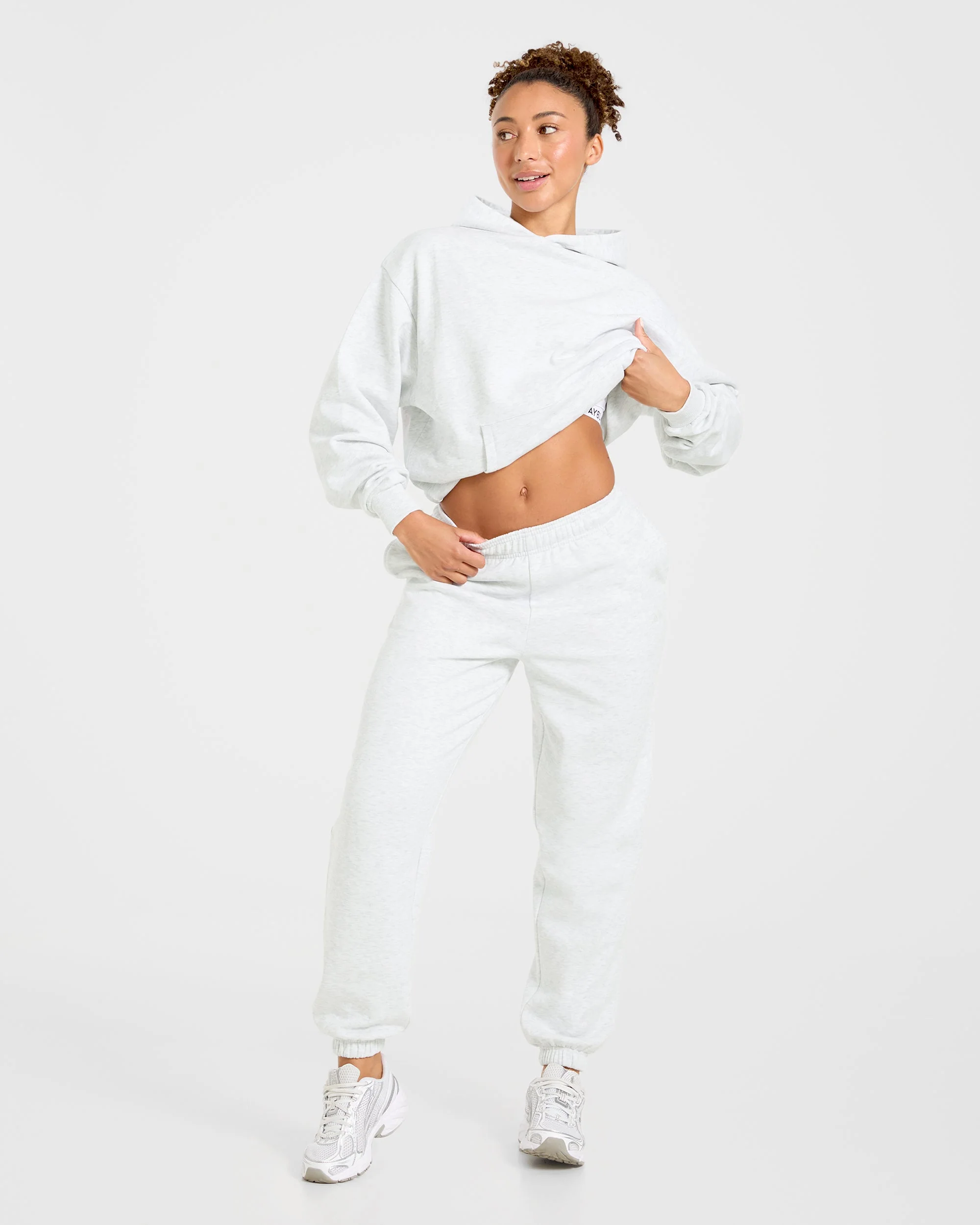Lifestyle Oversized Joggers - Heather Grijs - Image 8