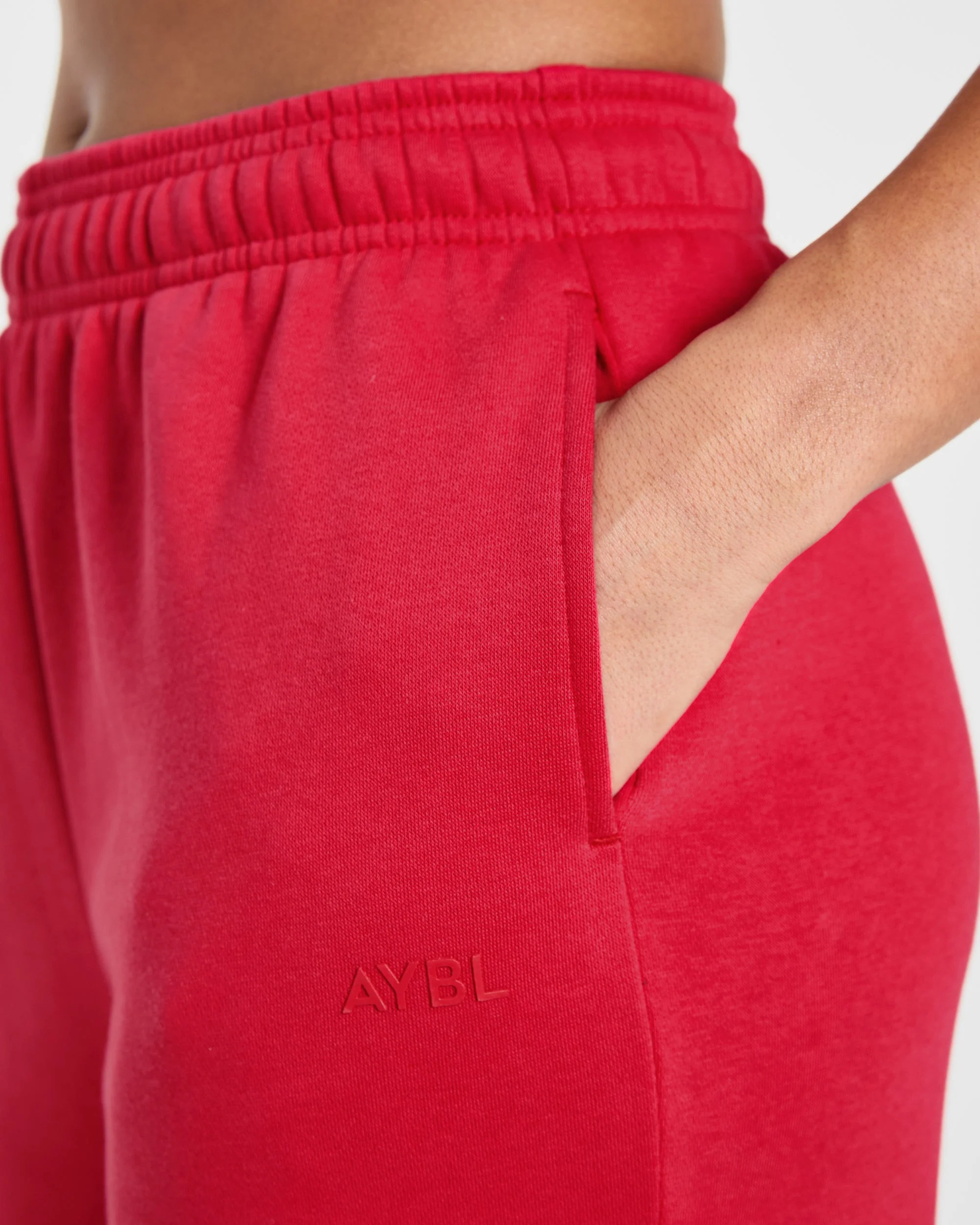 Lifestyle Oversized Joggers - Rood - Image 5