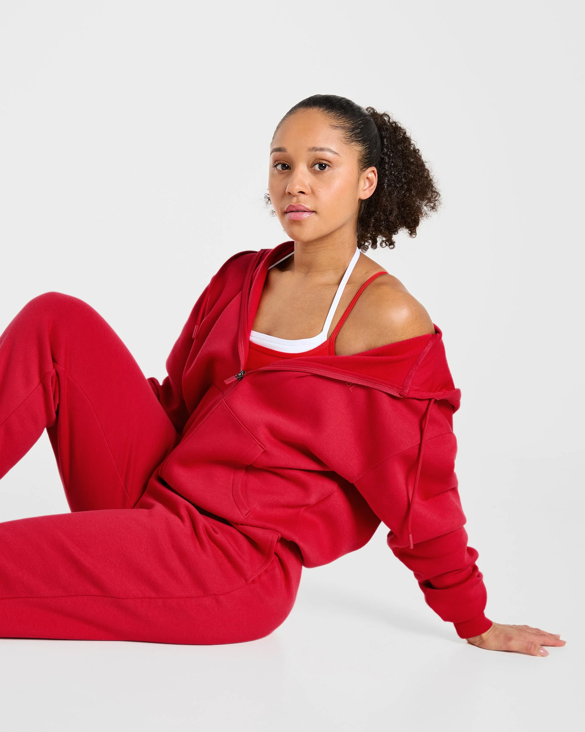Lifestyle Oversized Joggers - Rood - Image 8