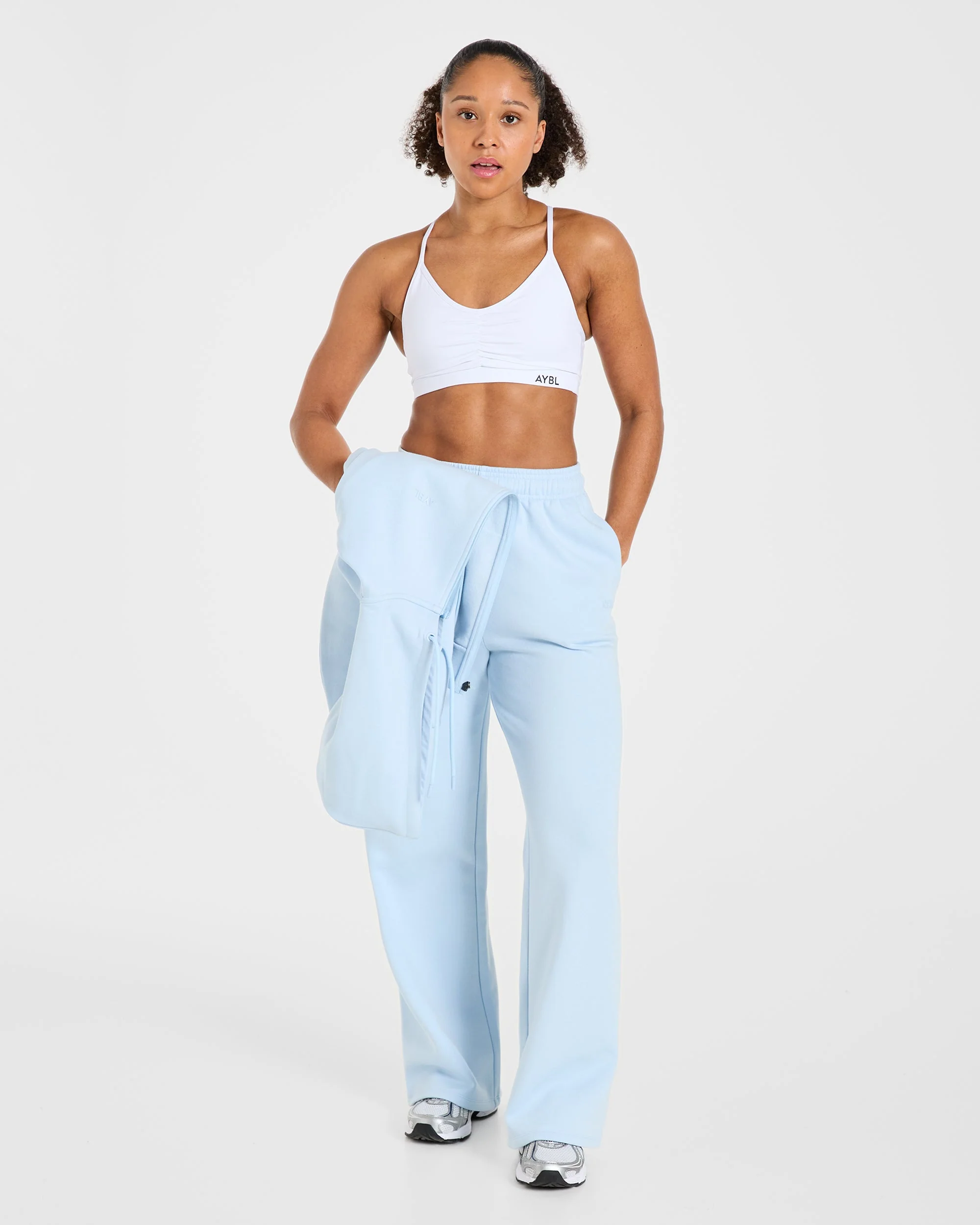 Lifestyle Oversized Straight Leg Joggers - Spring Blauw - Image 8