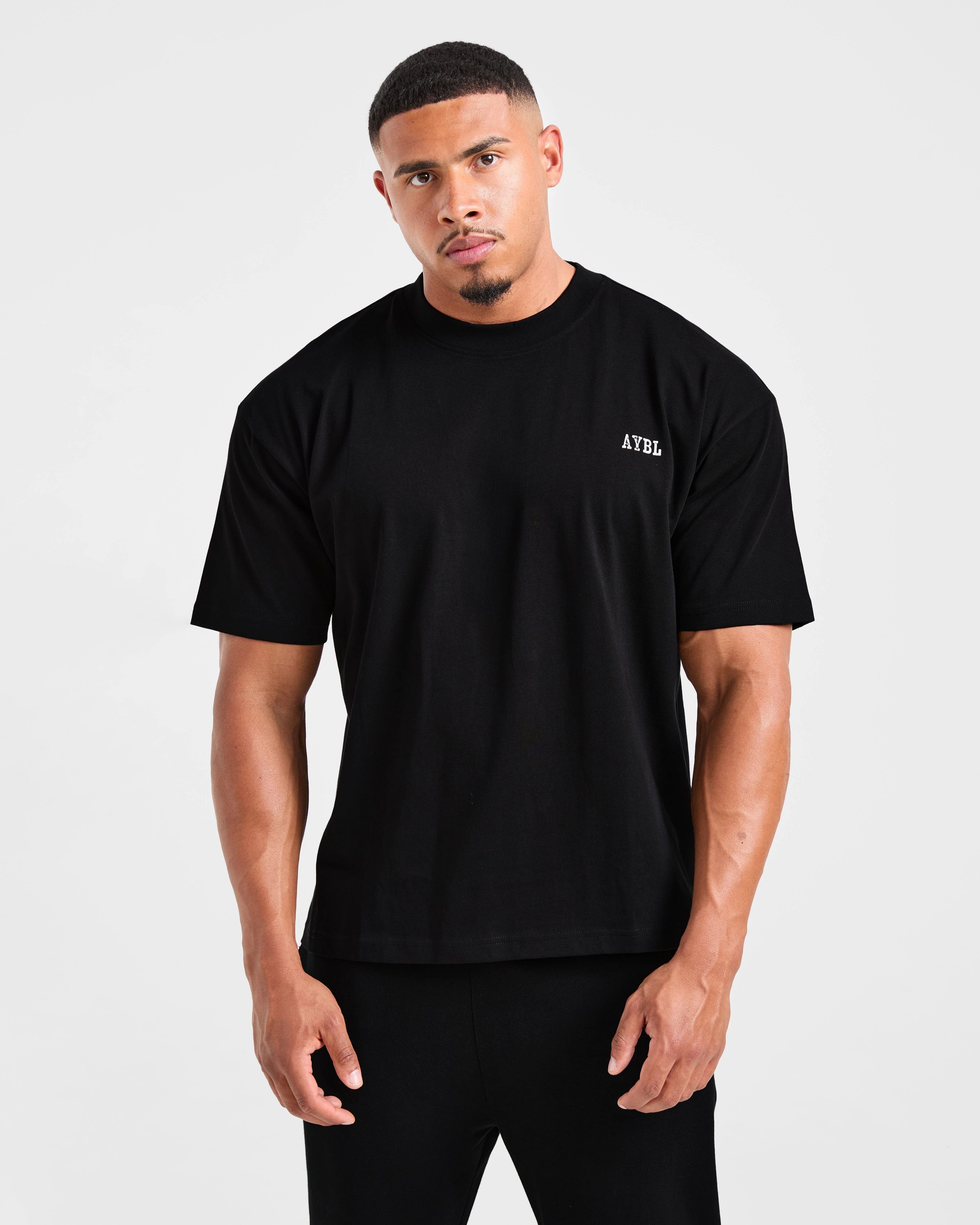 Lifting Essentials Oversized T Shirt - Zwart - Image 2