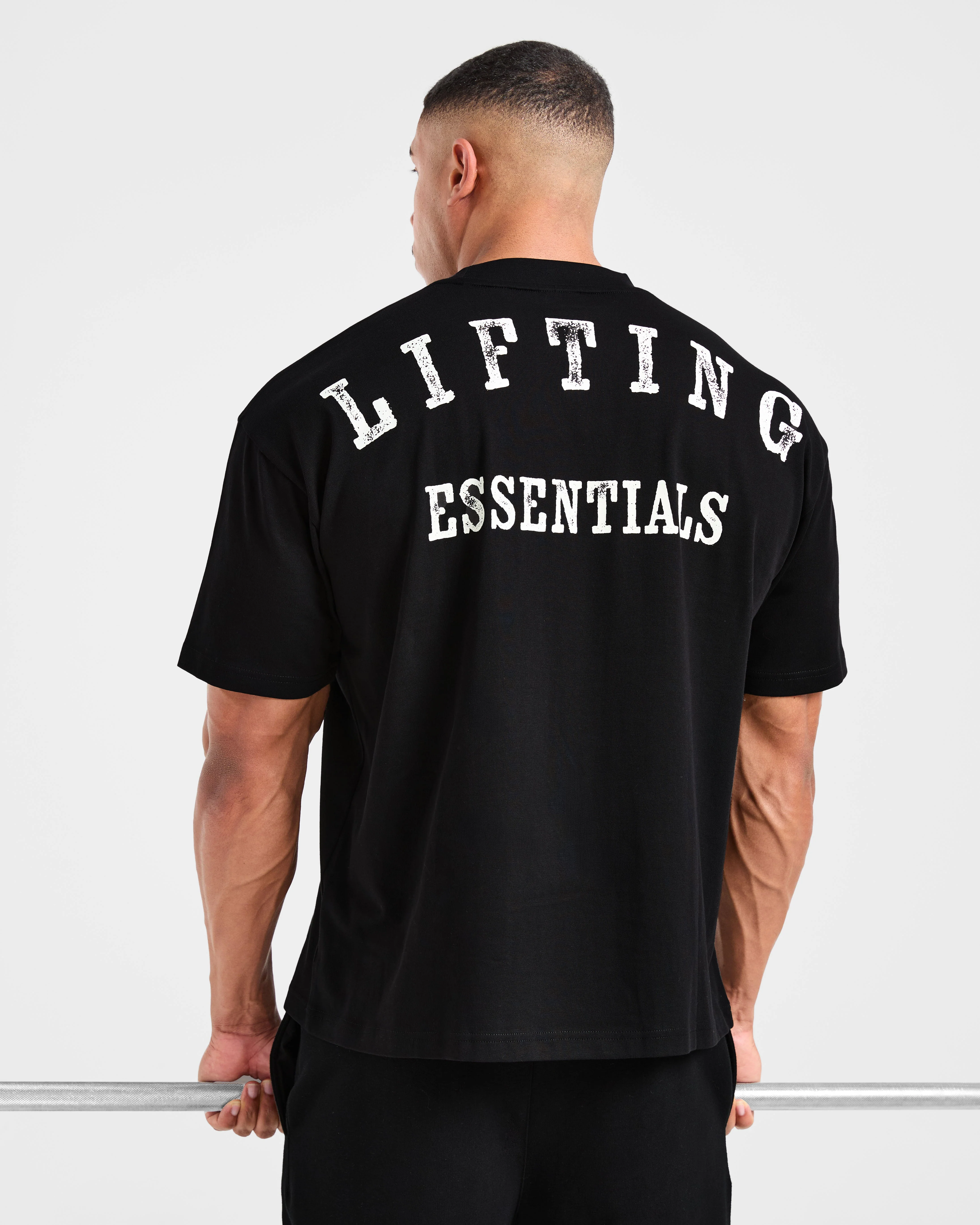 Lifting Essentials Oversized T Shirt - Zwart - Image 8