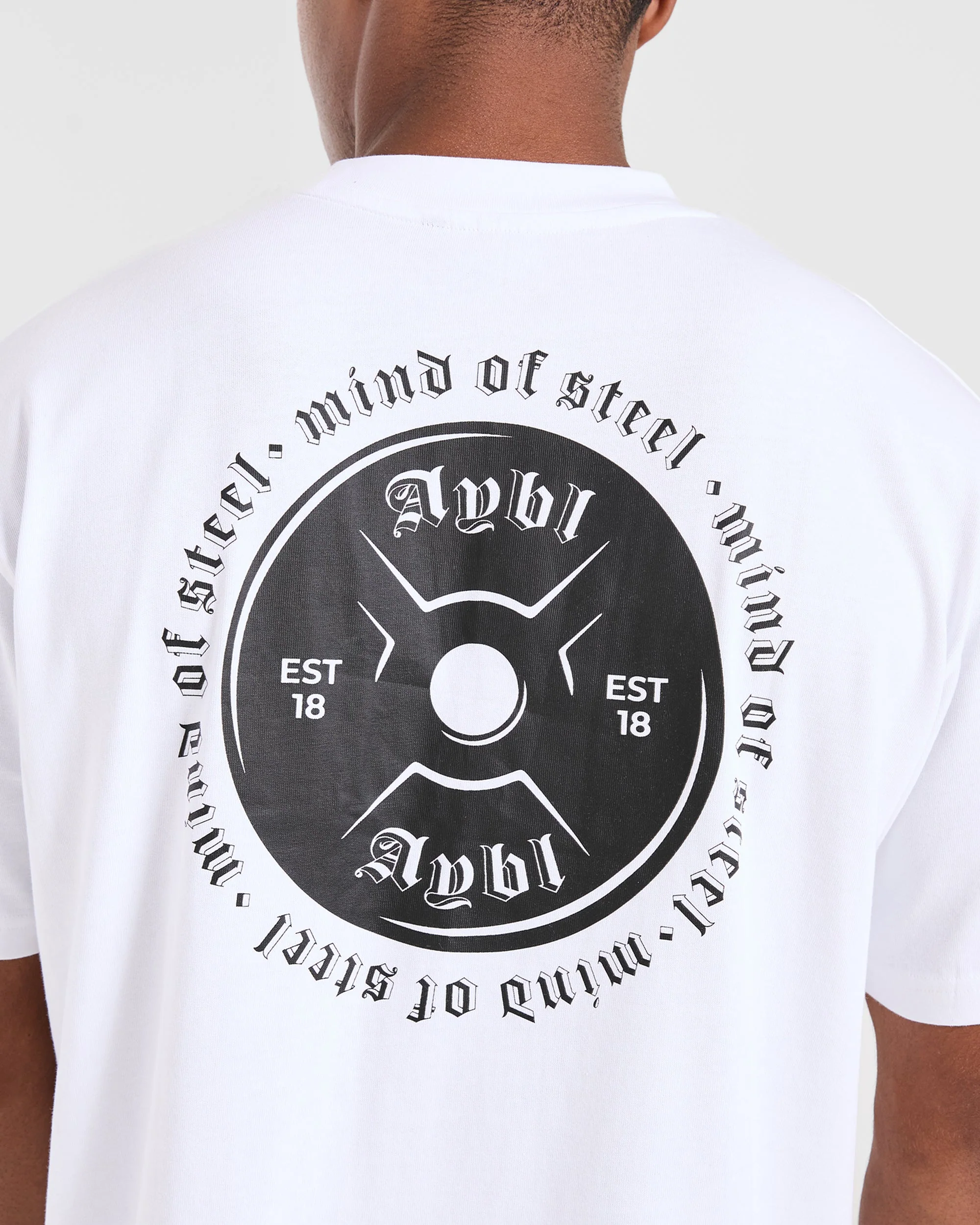 Mind of Steel Oversized T Shirt - Wit - Image 6