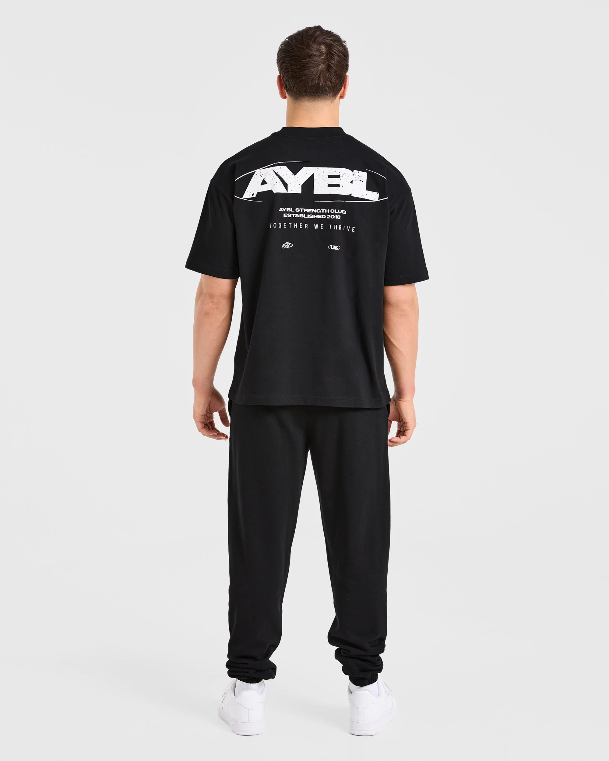 Orbit Oversized T Shirt - Zwart - Image 3