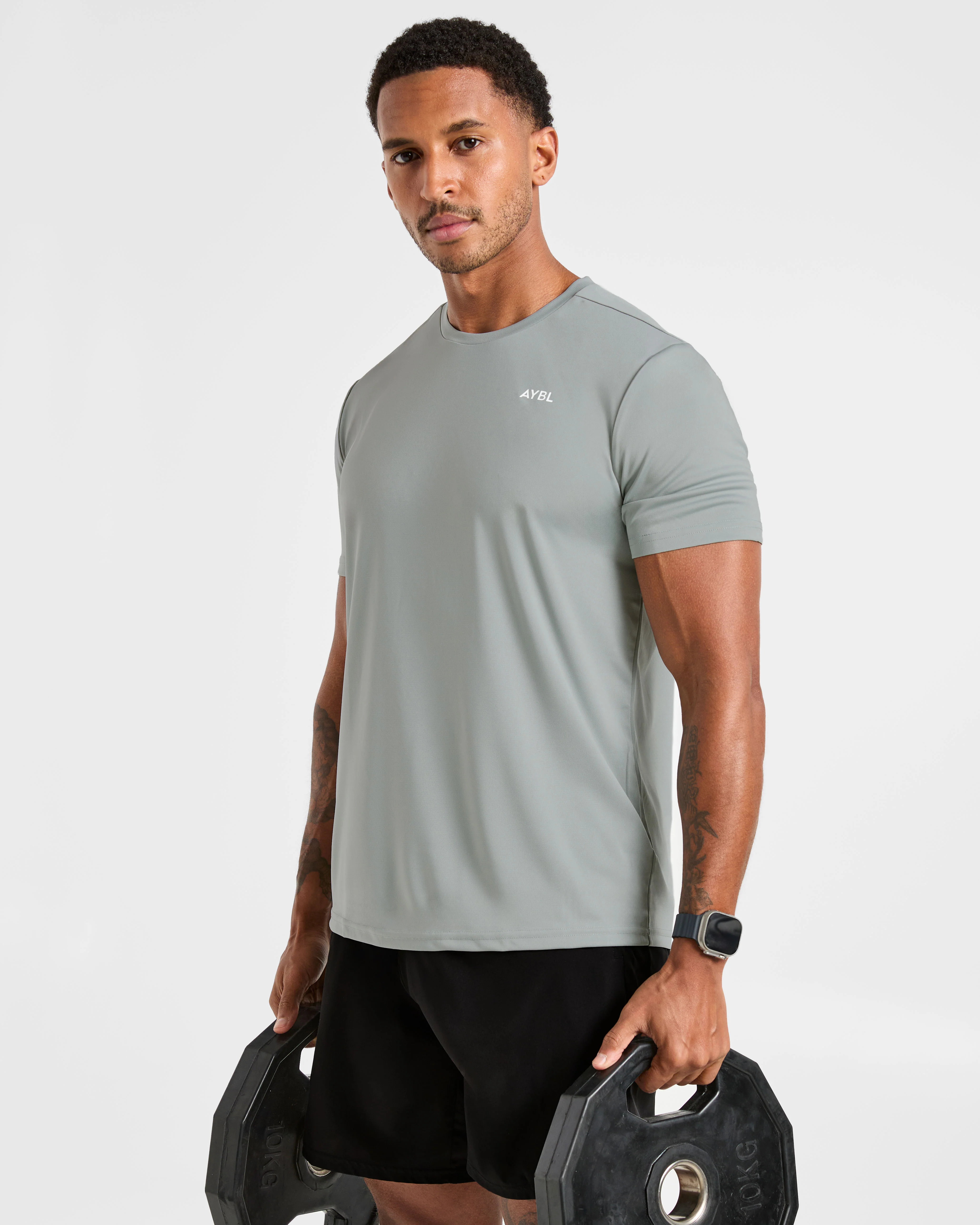 Origin T Shirt - Light Grijs - Image 8