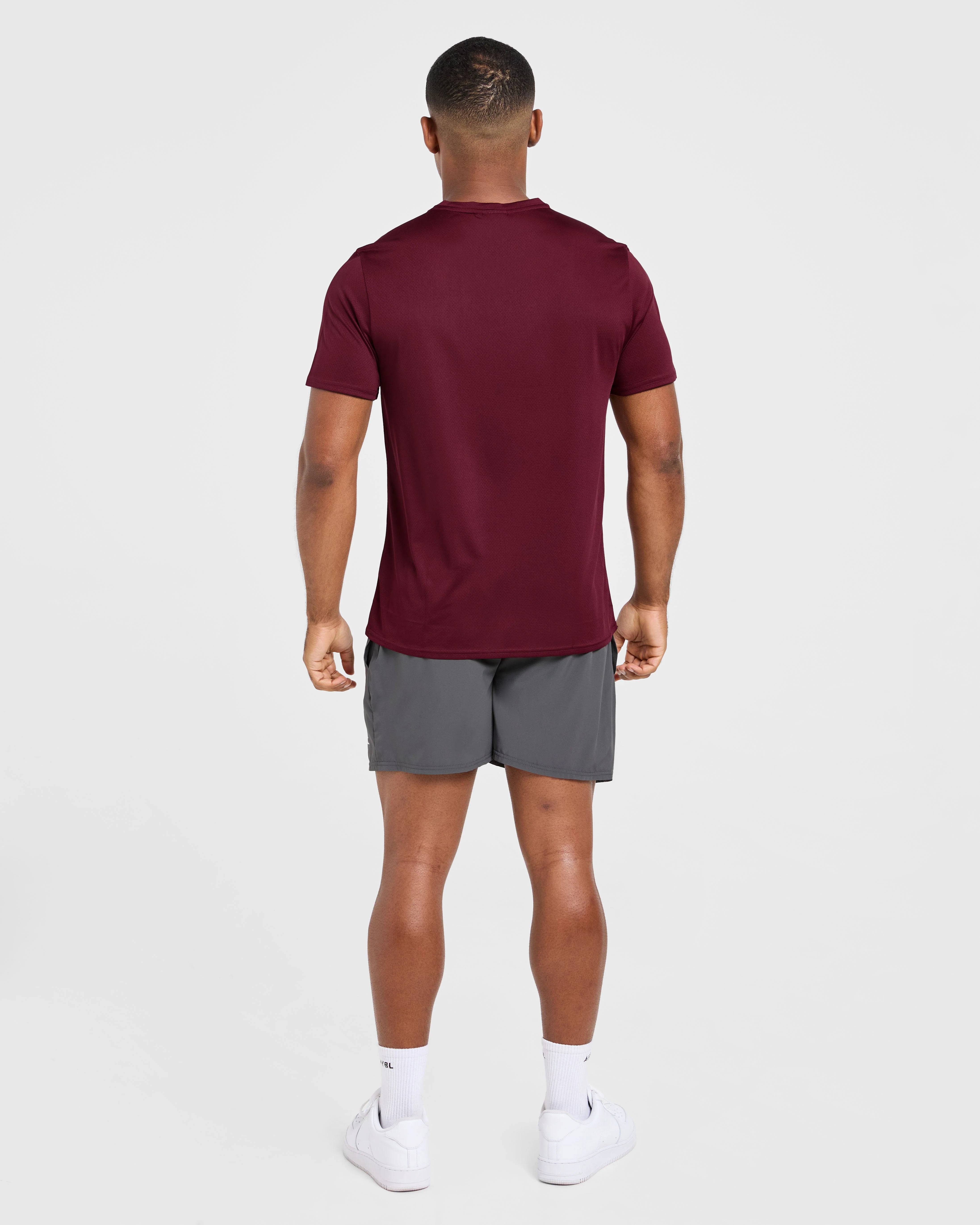 Origin T Shirt - Merlot Rood - Image 4