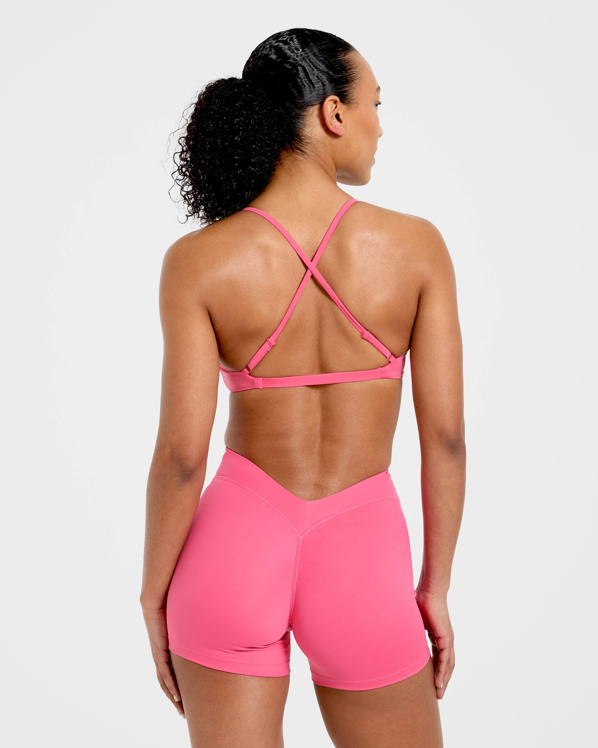 Physique Sports Bra - Roseberry Roze - Image 2