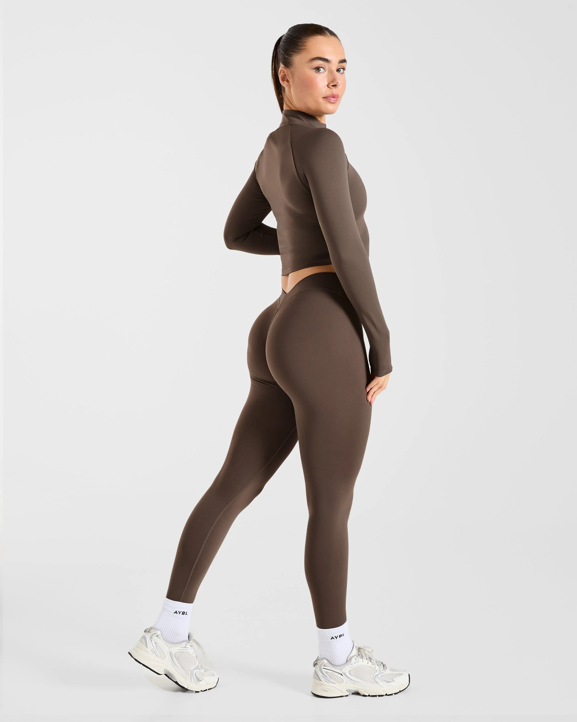 Physique Zip Up Jacket - Bruin - Image 4