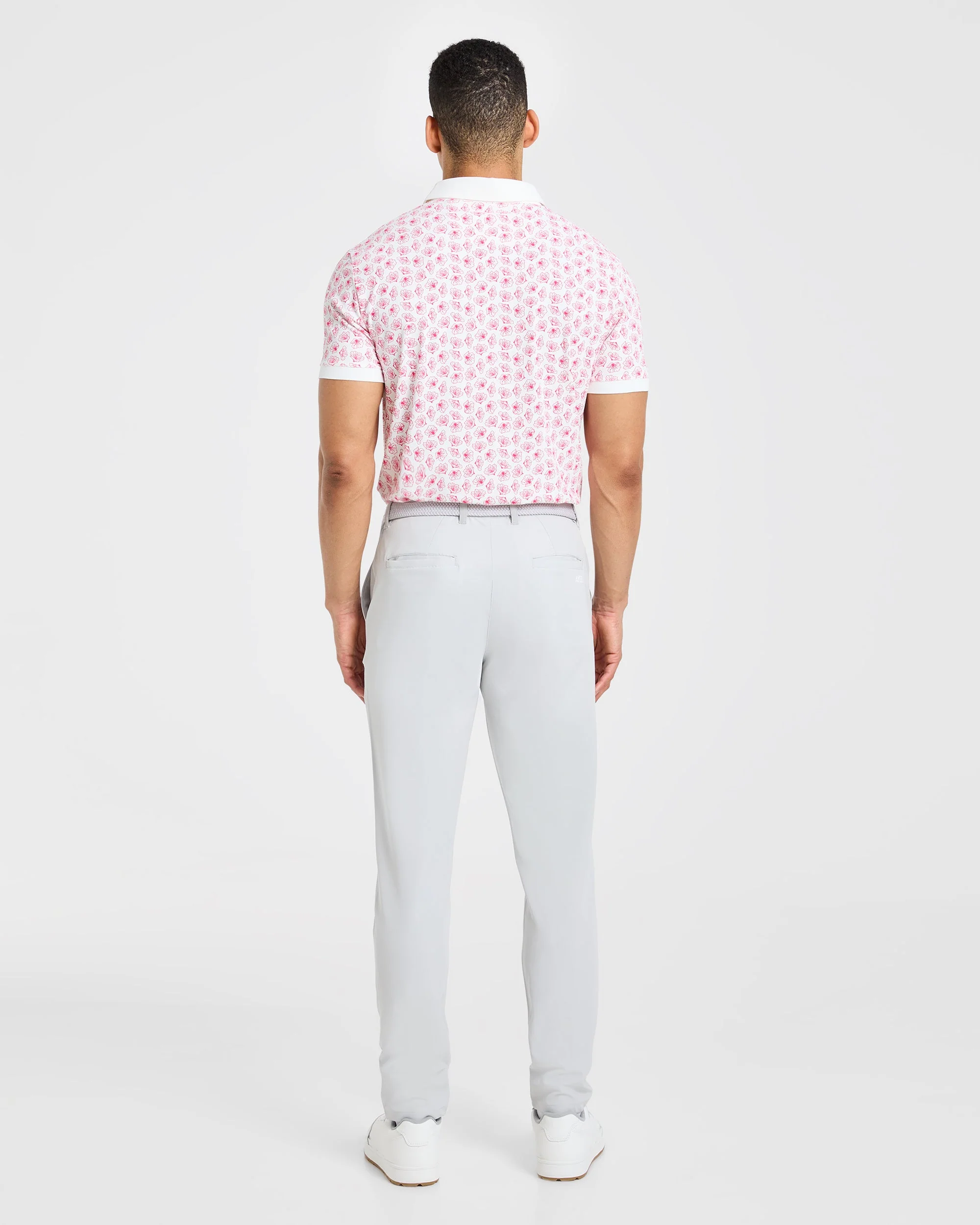 Precision Azalea Polo - Wit/Azalea Rosa - Image 4