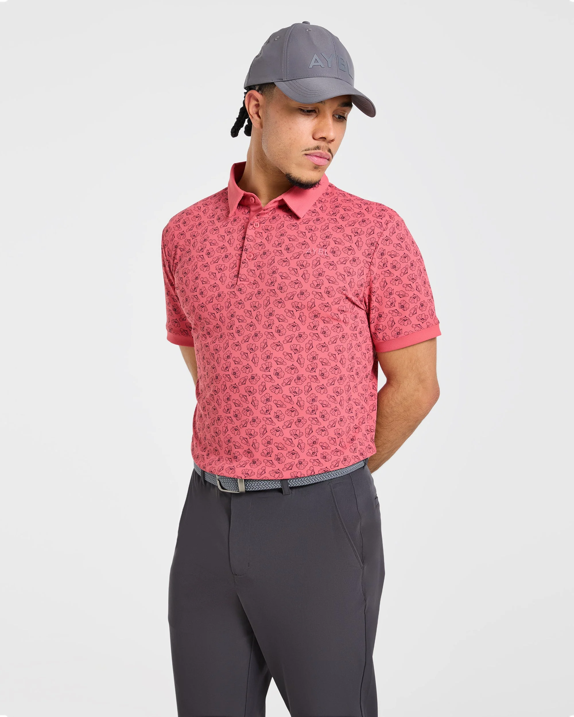 Precision Camellias Polo - Rood - Image 7