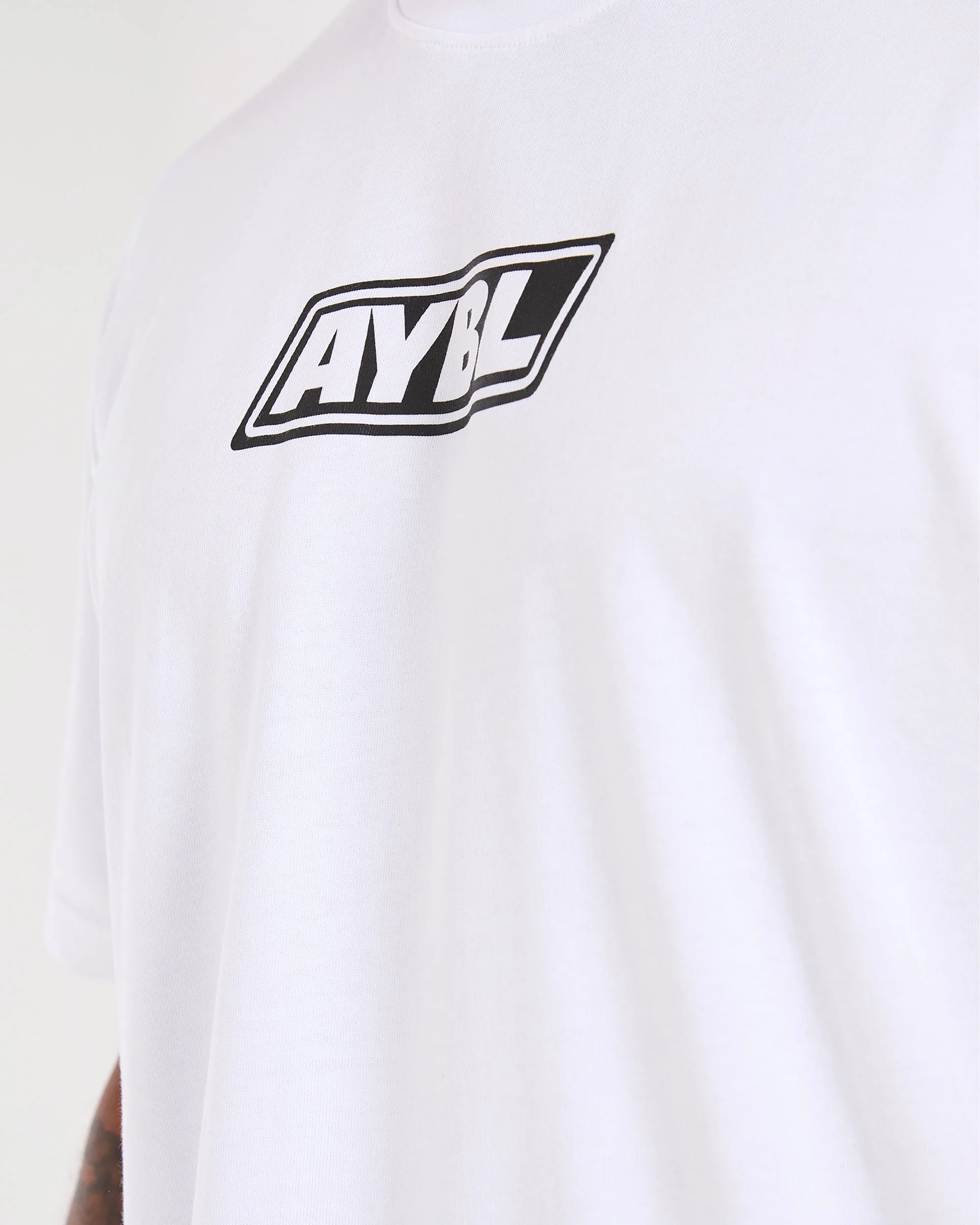 Retro Oversized T Shirt - Wit - Image 5