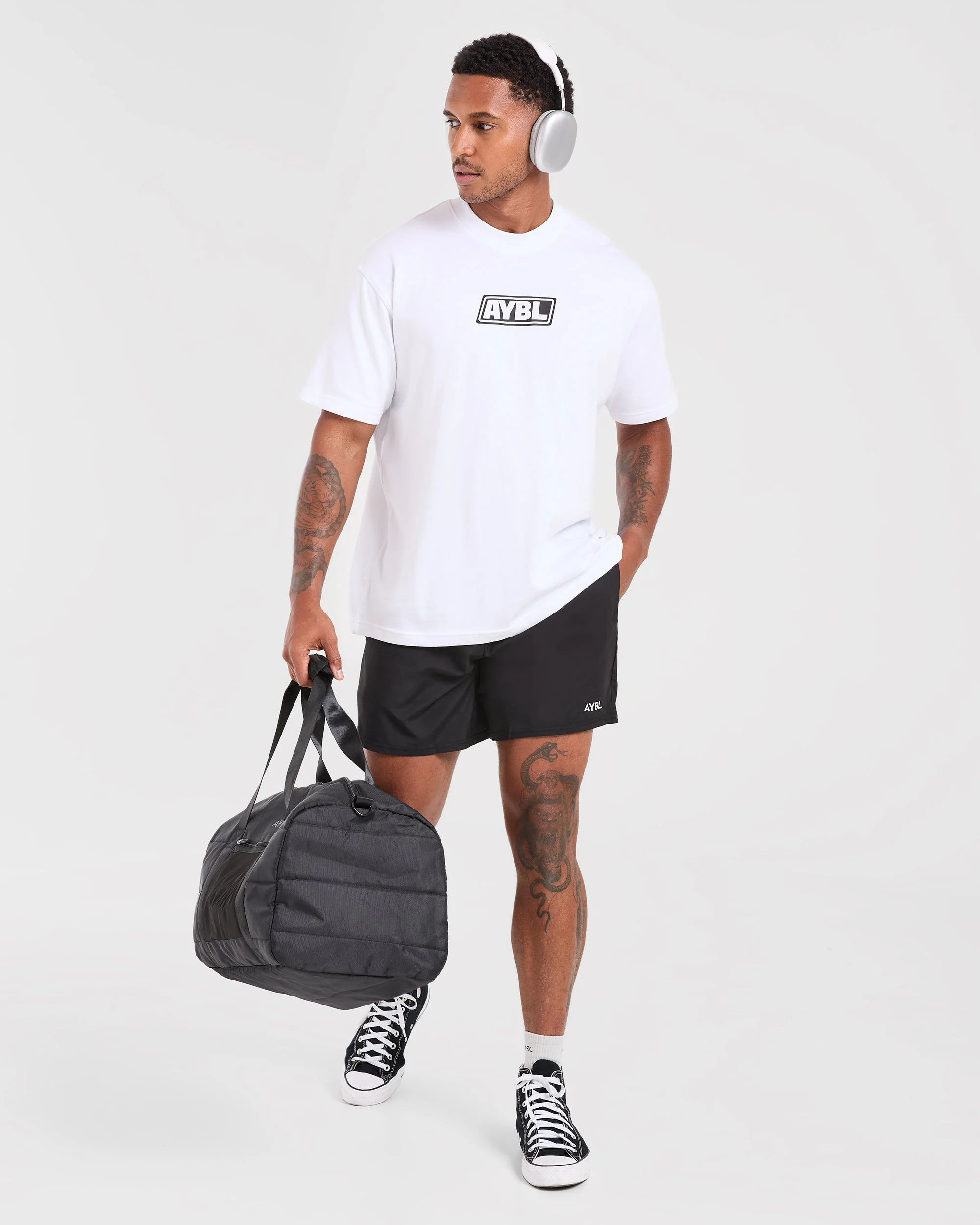 Retro Oversized T Shirt - Wit - Image 7