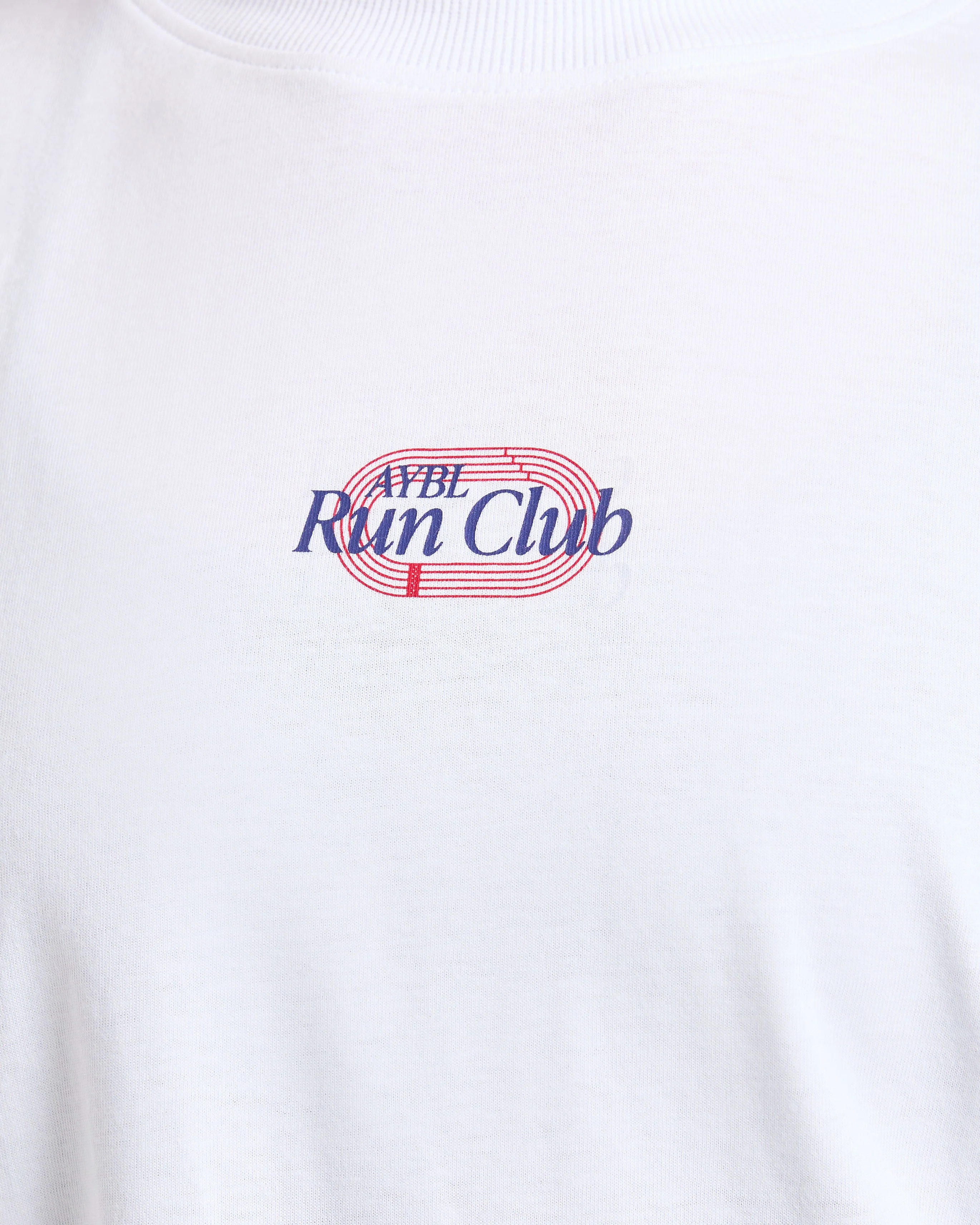 Run Club Oversized T Shirt - Wit - Image 5