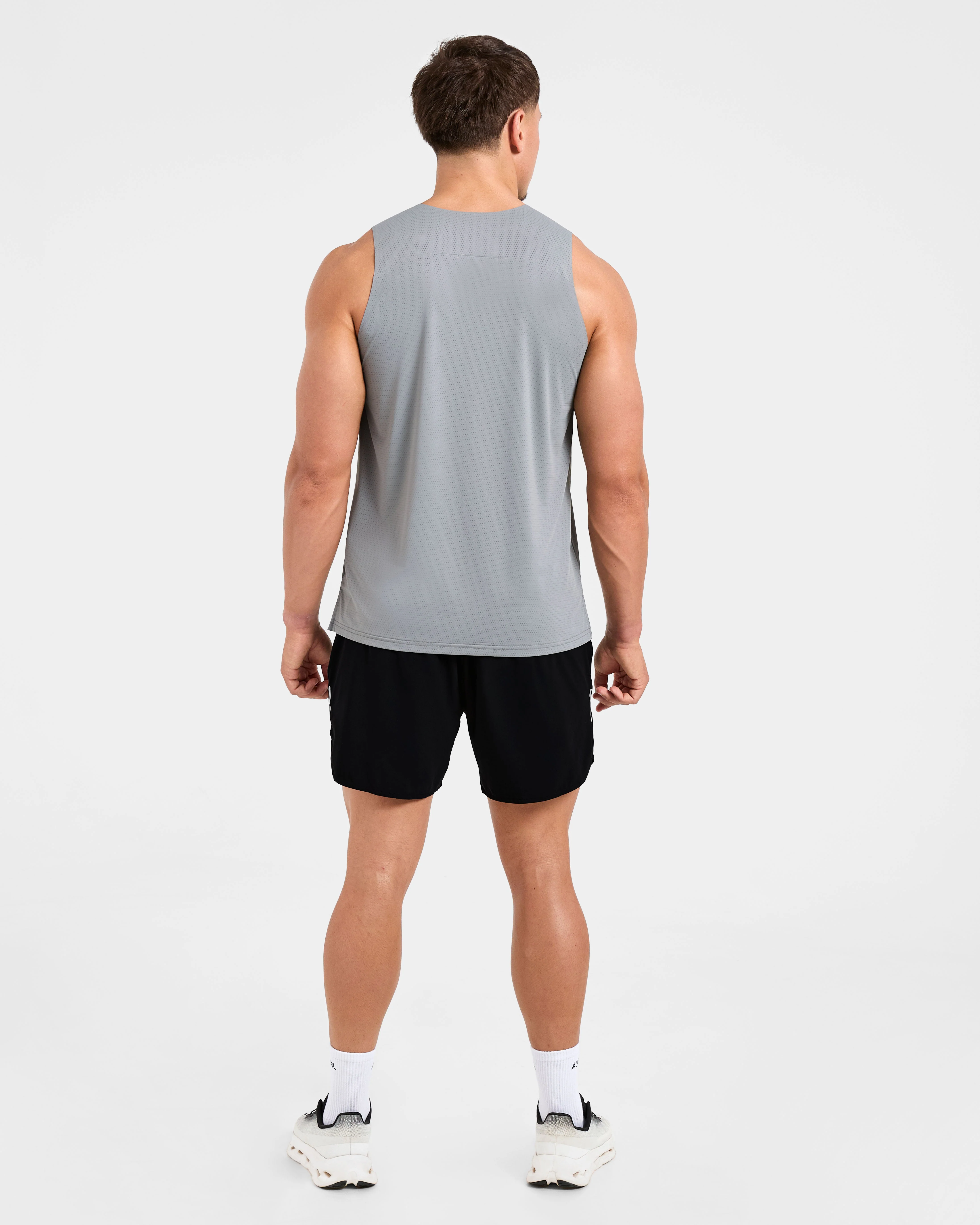 Run Loose Tank - Thunder Grijs - Image 4