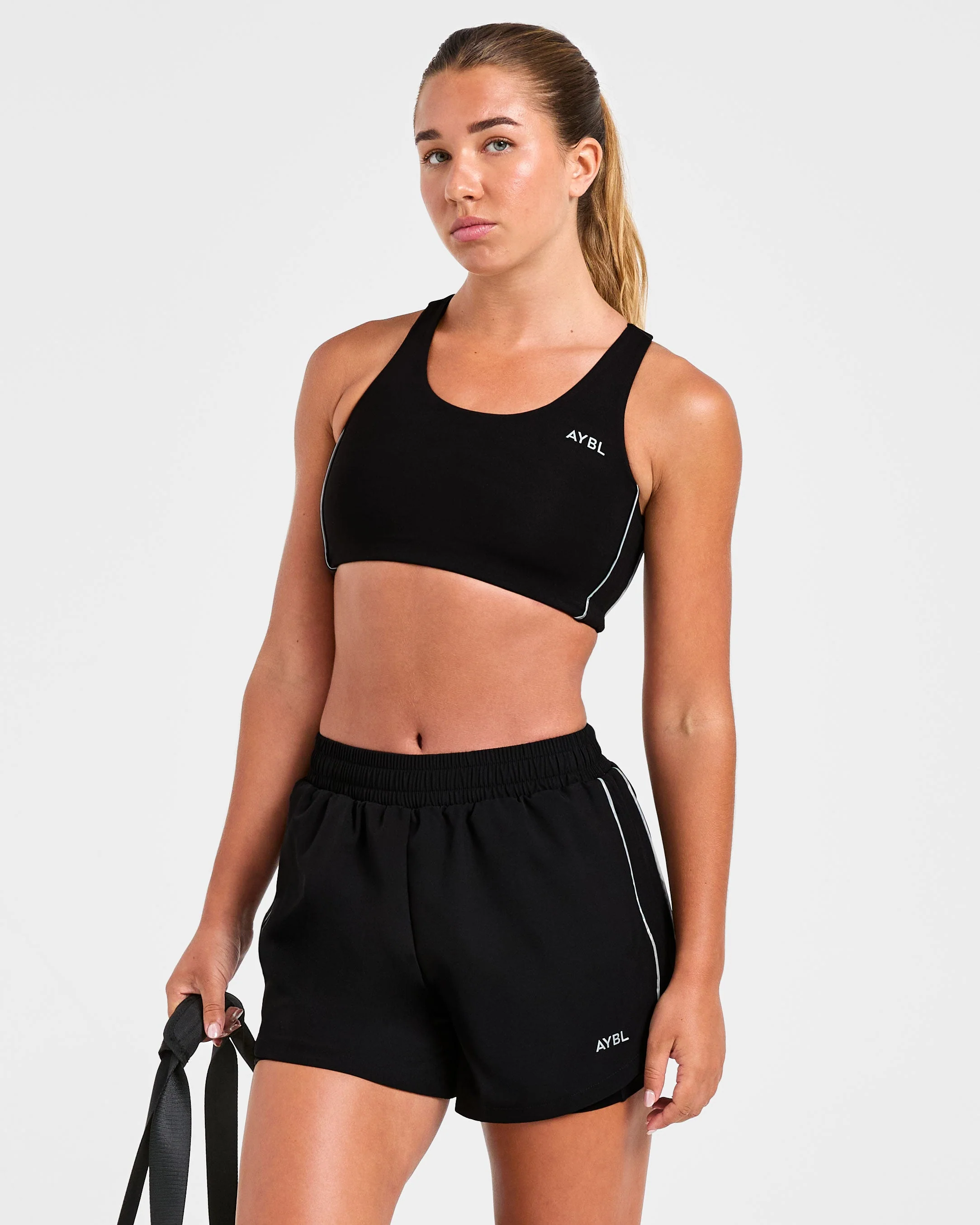 Run Sports Bra - Zwart - Image 7