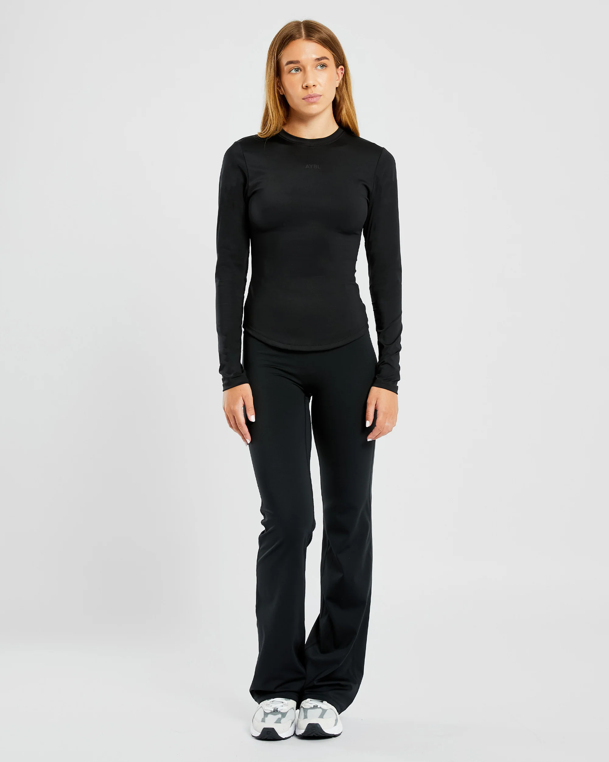 Sculpt Long Sleeve Top - Zwart - Image 3