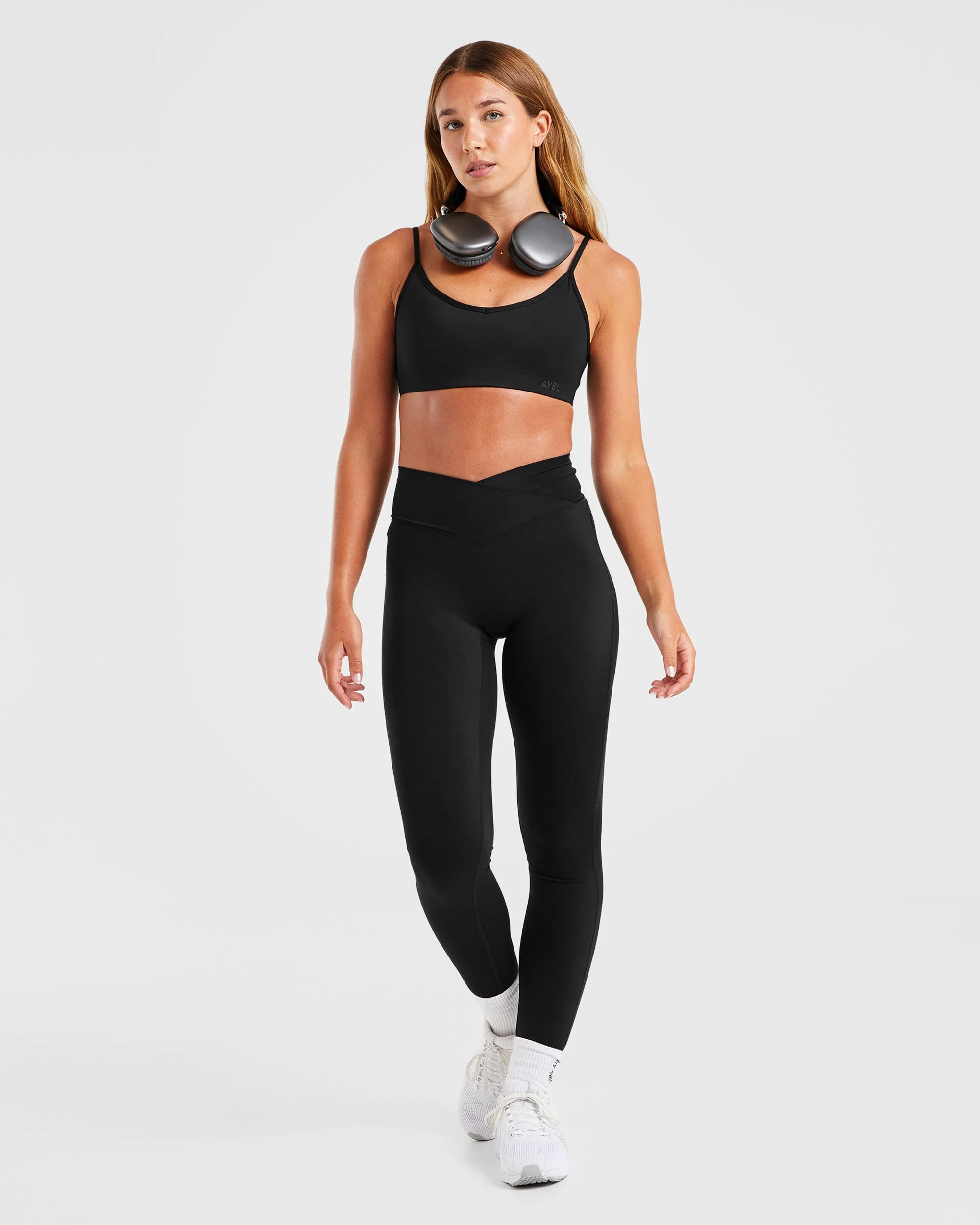 Sculpt Wrap Leggings - Zwart - Image 8