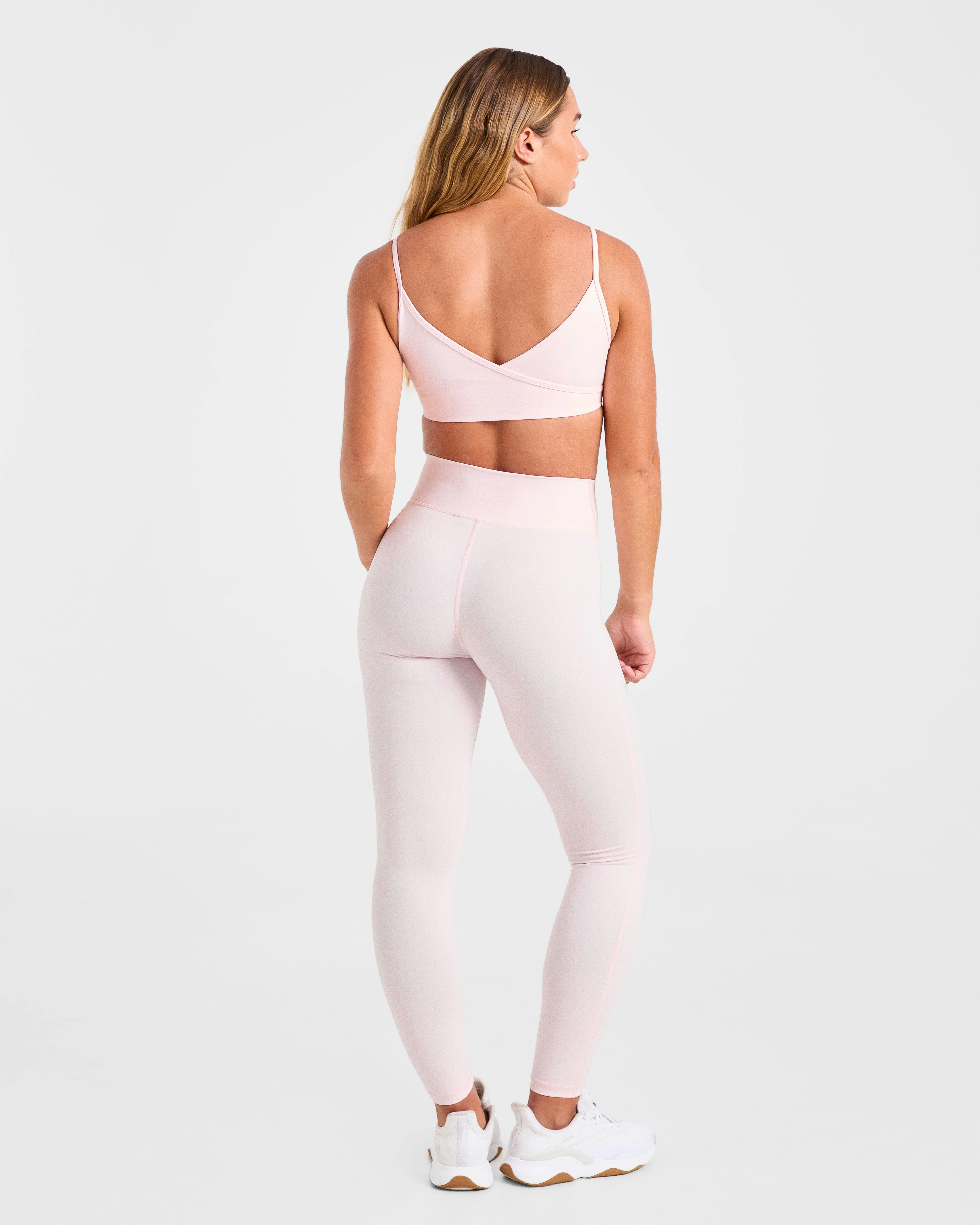 Sculpt Wrap Leggings - Iced Roze - Image 4