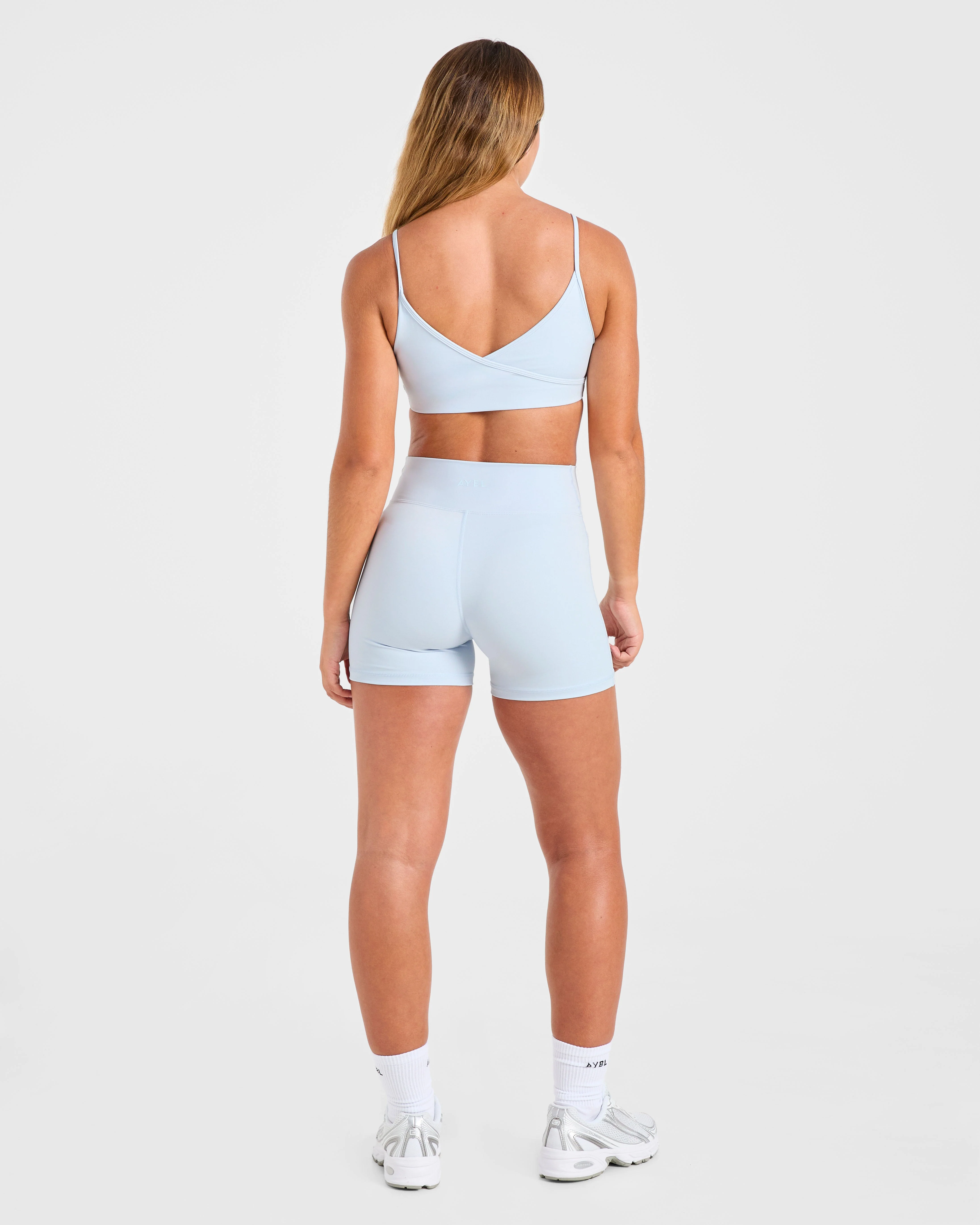 Sculpt Wrap Shorts - Iced Blauw - Image 4