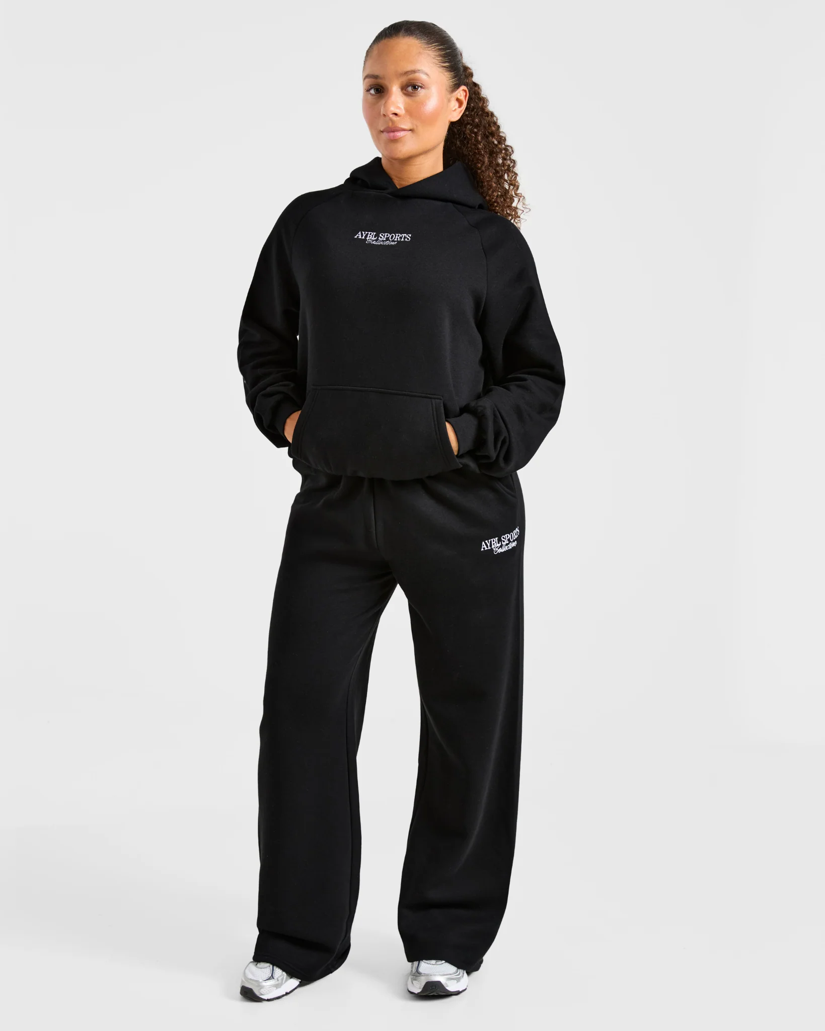 Sports Collective Oversized Hoodie - Zwart - Image 3