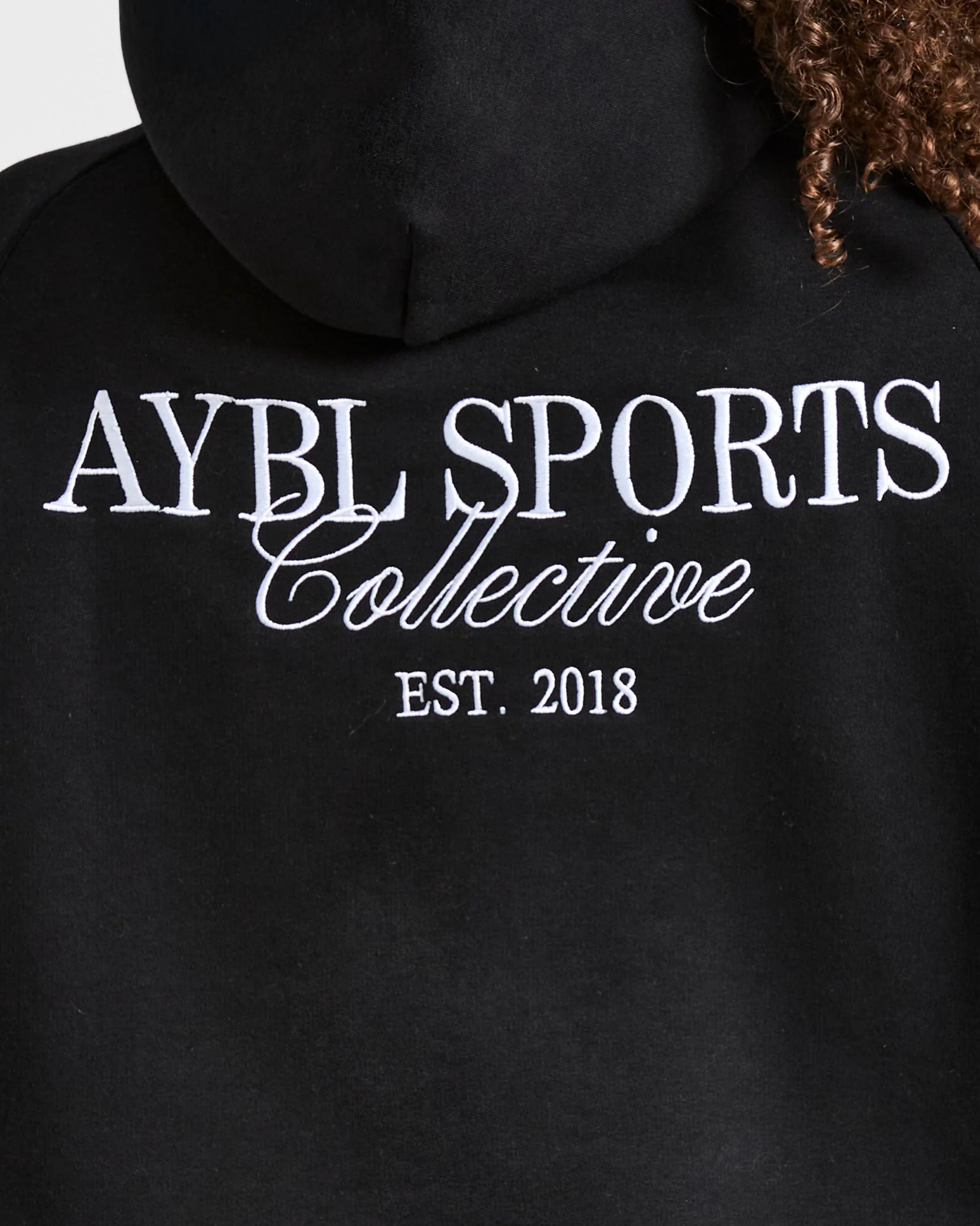 Sports Collective Oversized Hoodie - Zwart - Image 6
