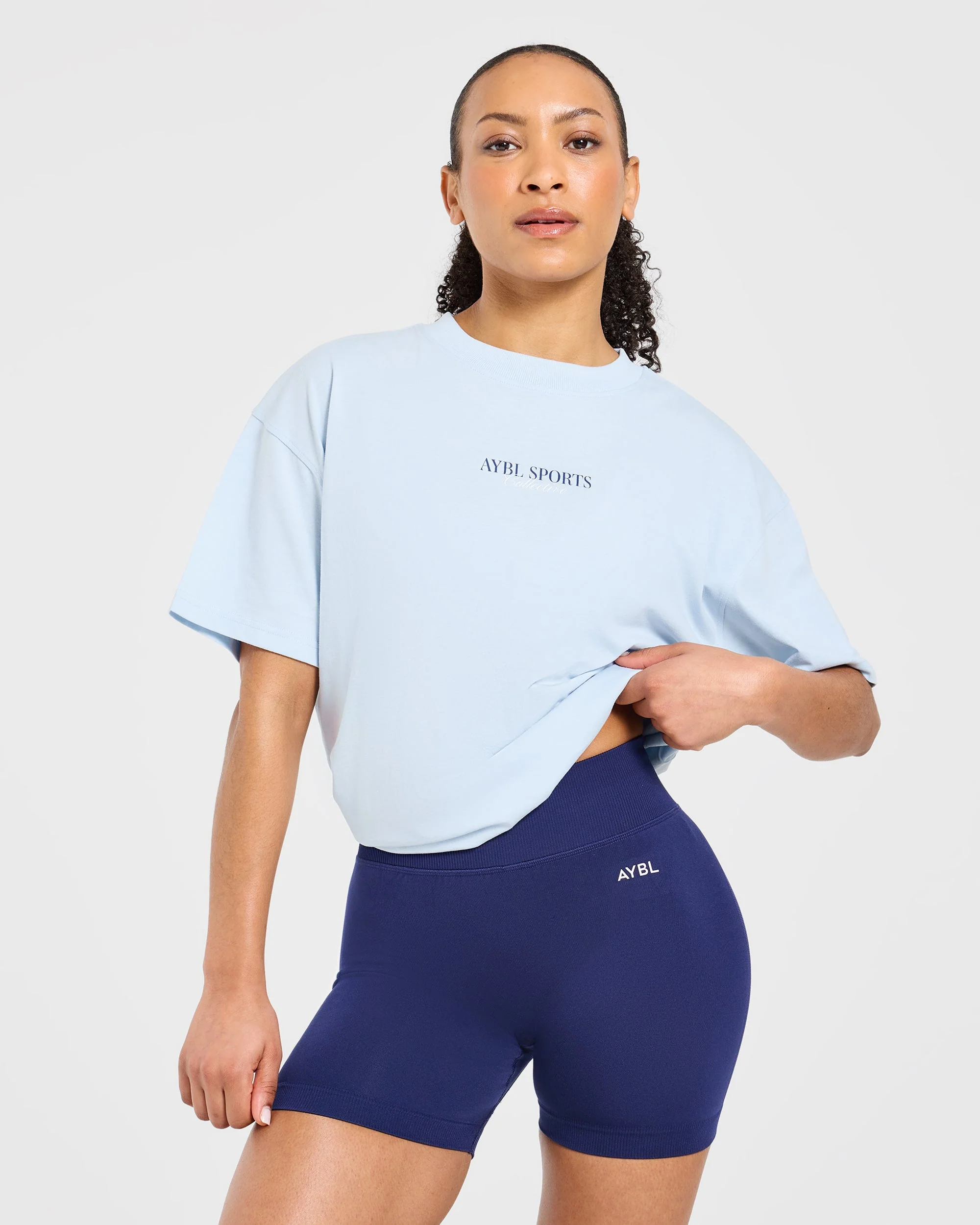 Sports Collective Oversized T Shirt - Blauw - Image 7