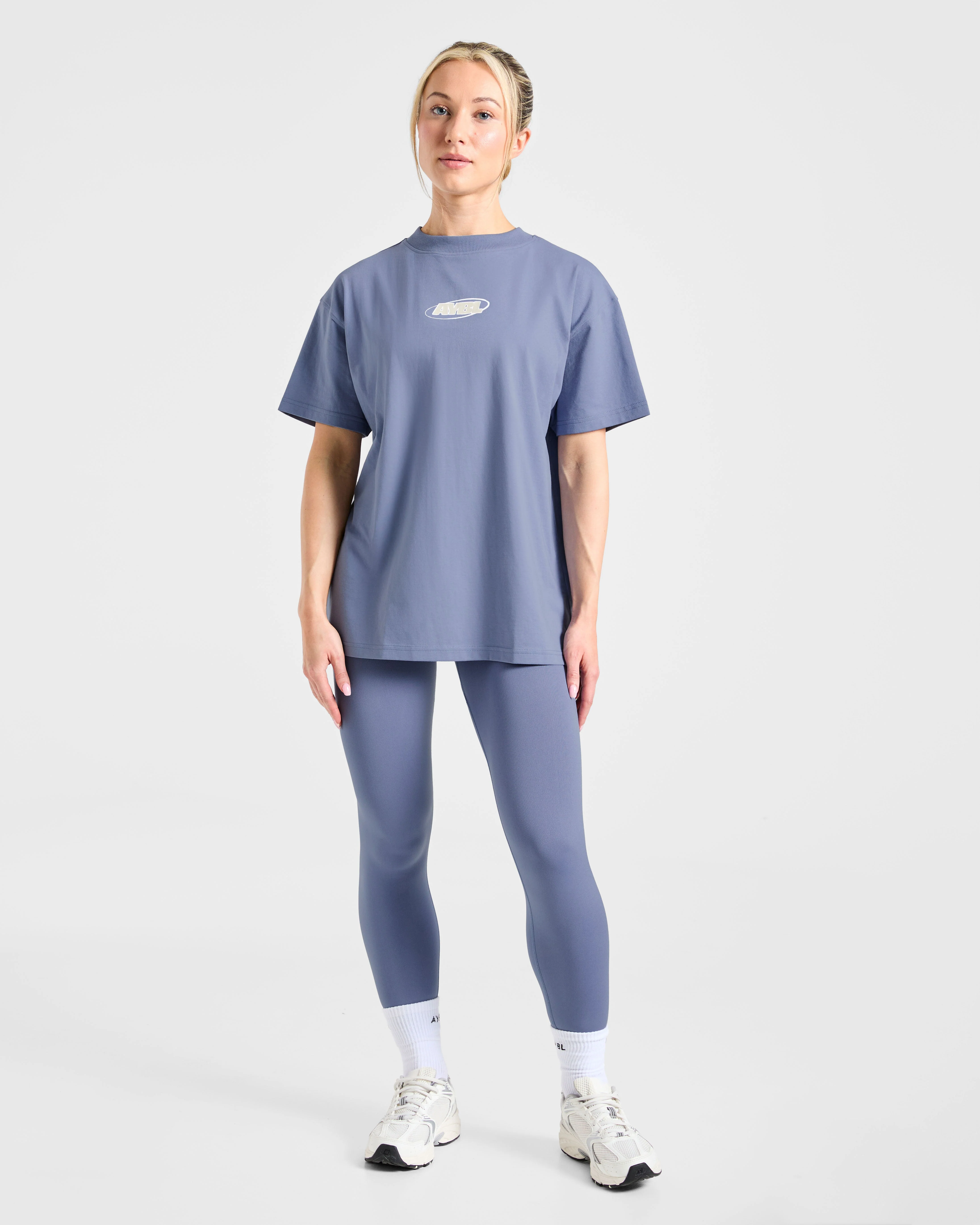 Sports Essentials Oversized T Shirt - Slate Blauw - Image 3