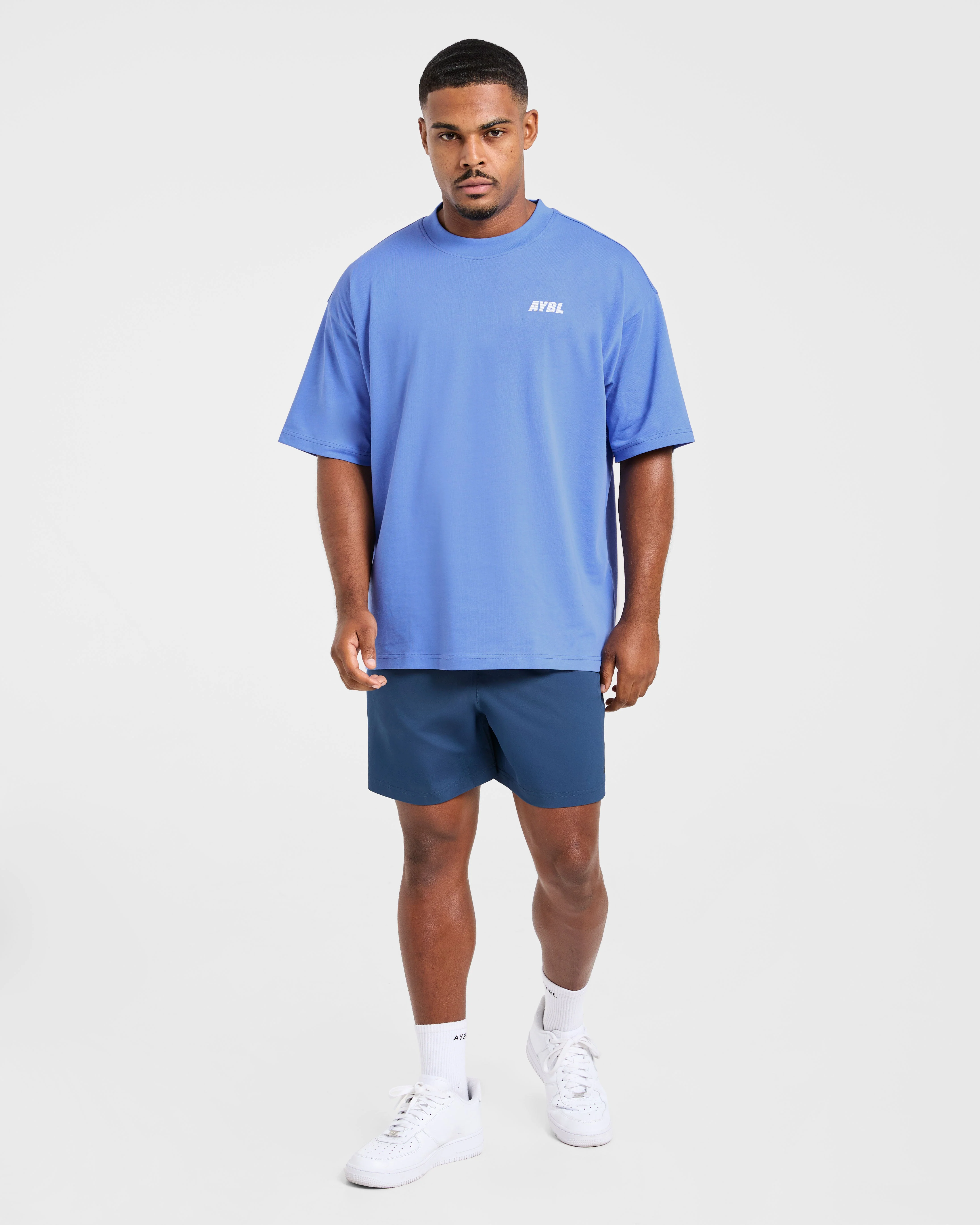 Sportswear Essentials Oversized T Shirt - Indigo Blauw - Image 3