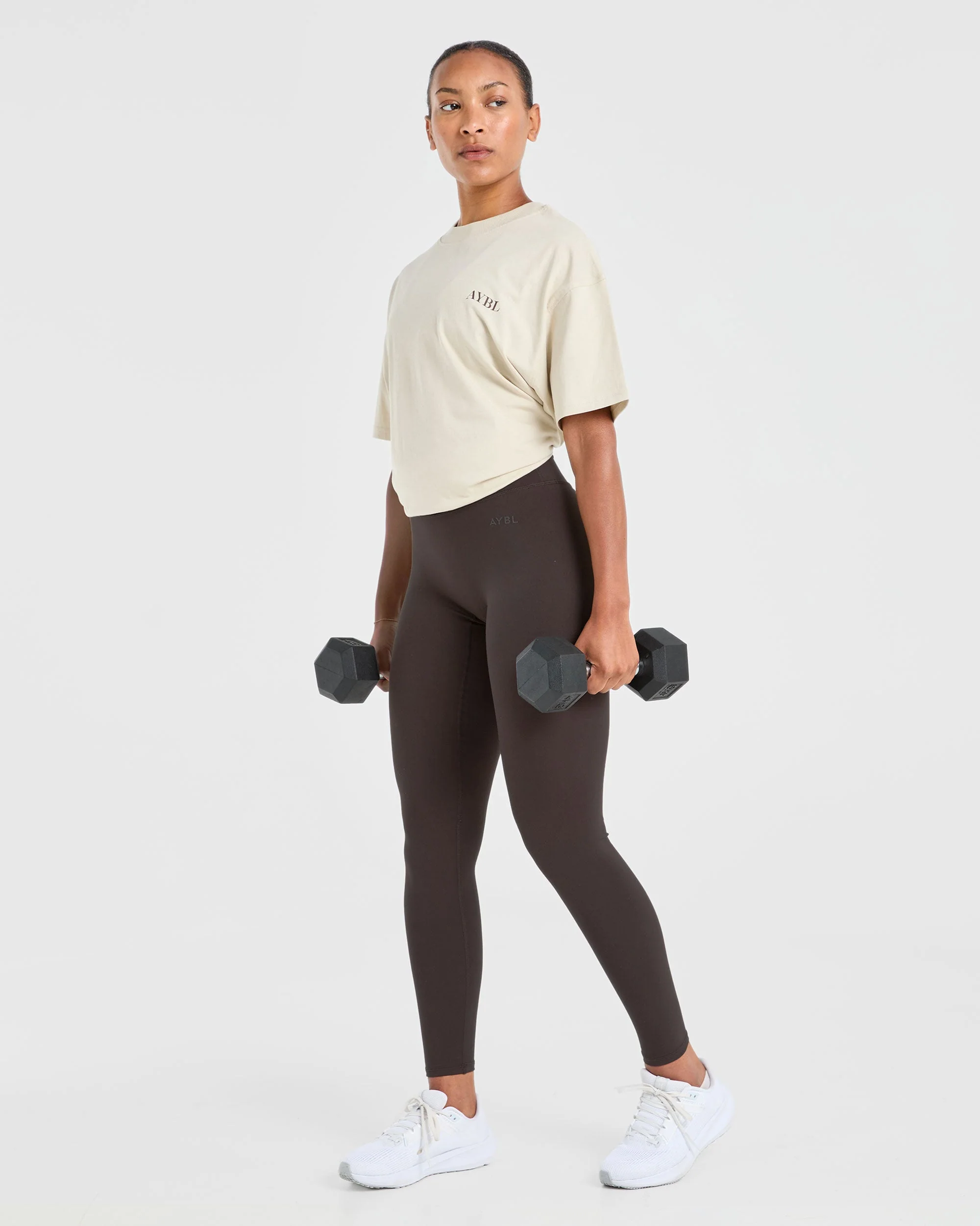 Staple Leggings - Coffee Bruin - Image 8