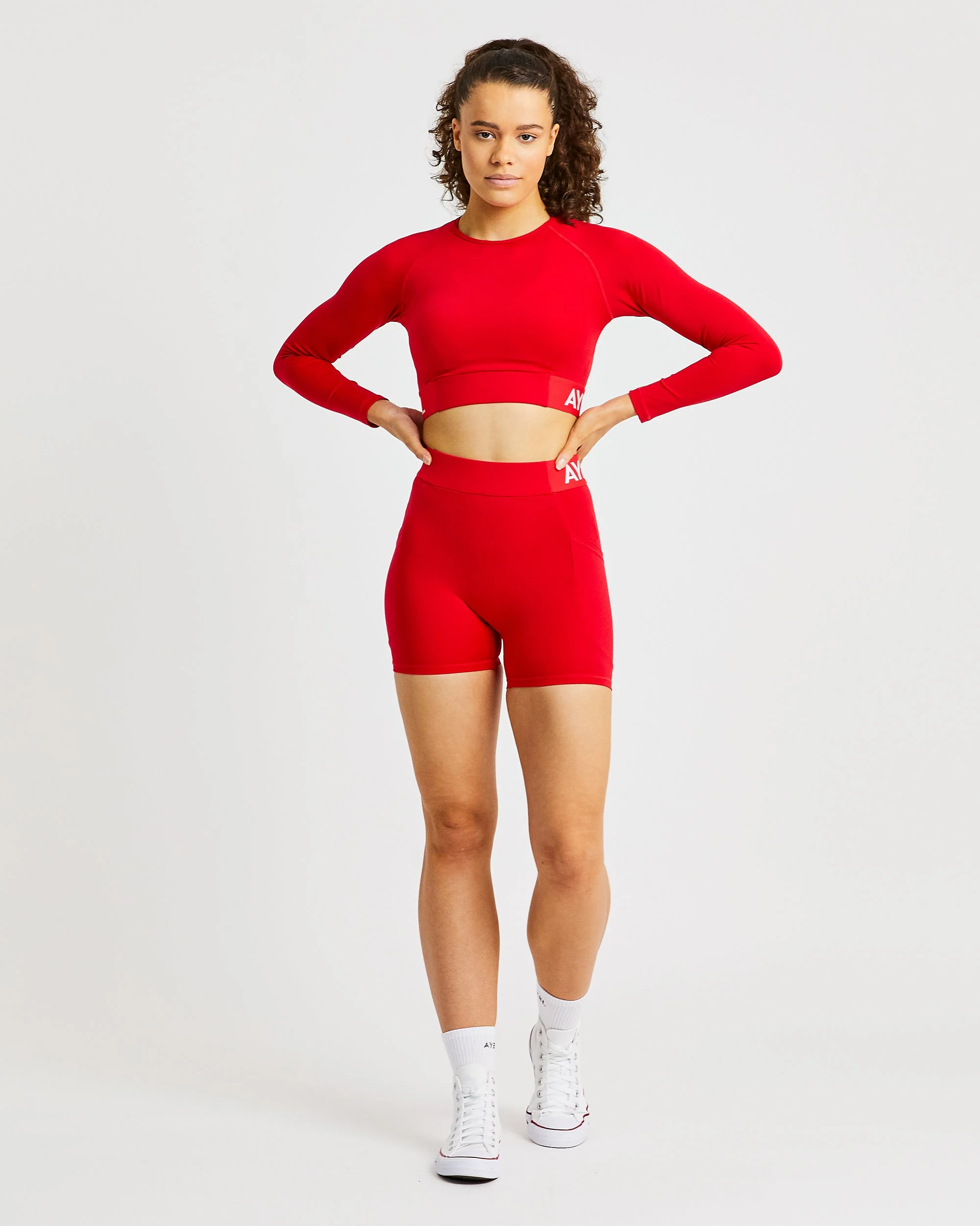 Training Shorts - Rood - Image 3