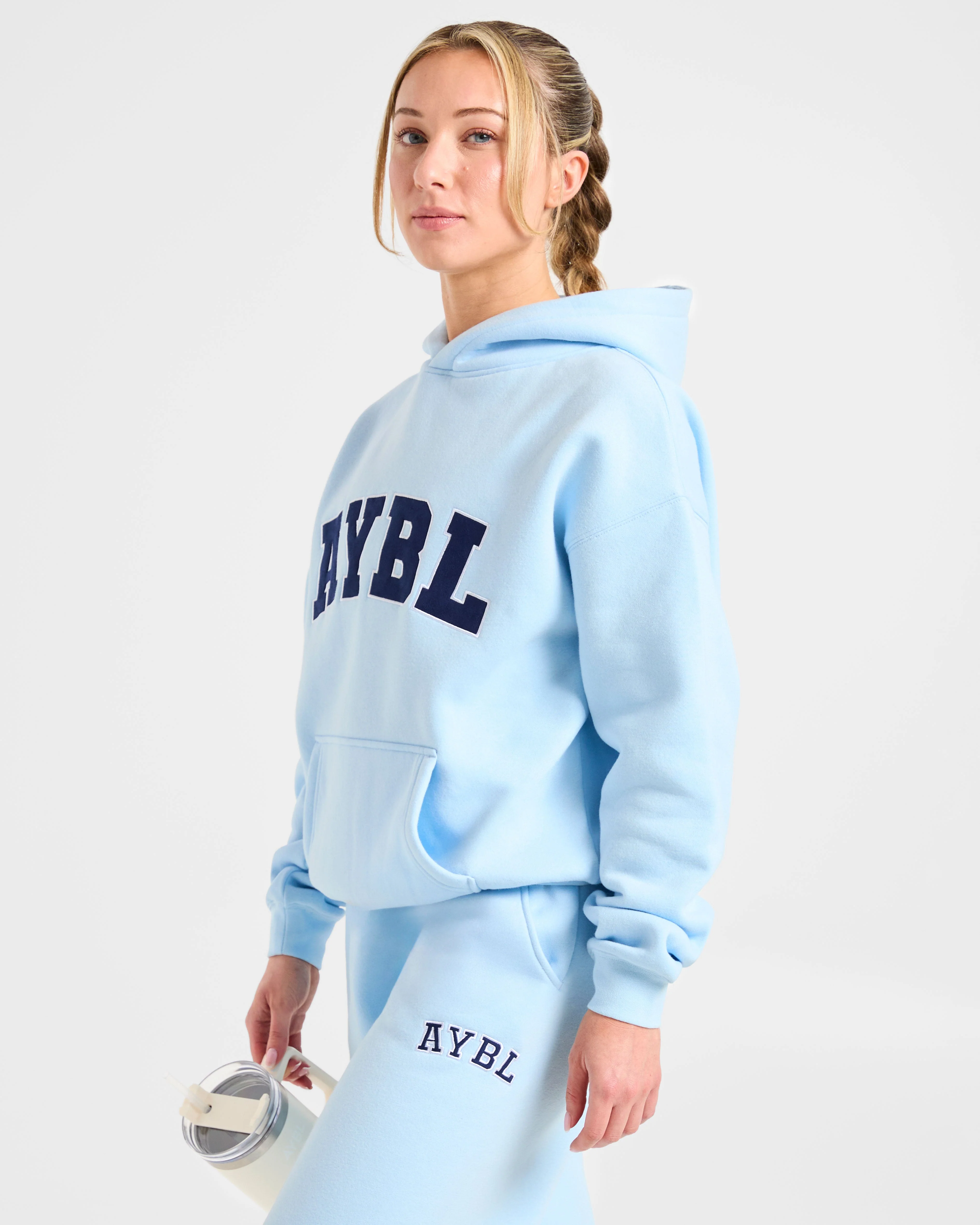 Varsity 2.0 Oversized Hoodie - Blauw/Navy - Image 8