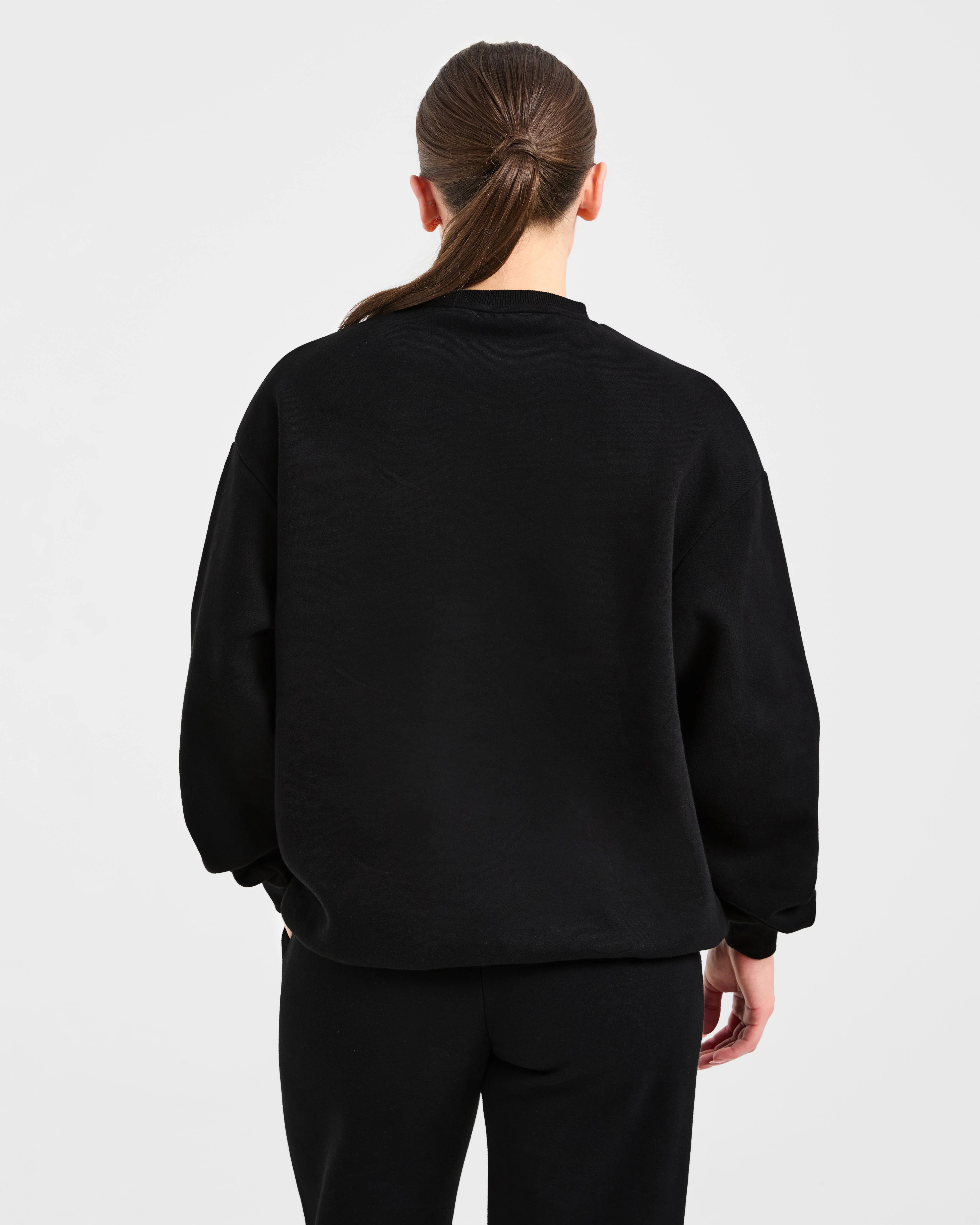 Varsity 2.0 Oversized Sweatshirt - Zwart - Image 2