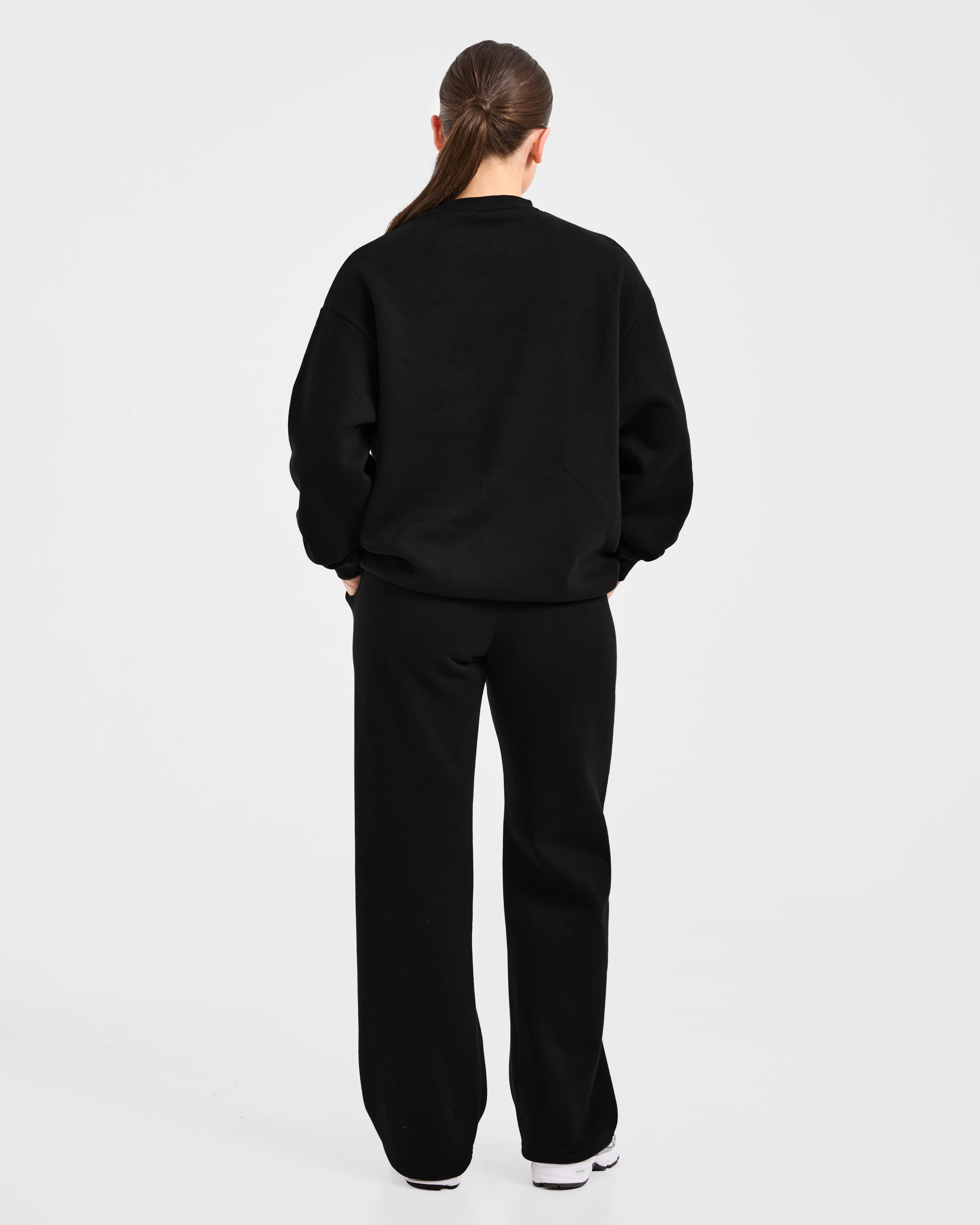 Varsity 2.0 Oversized Sweatshirt - Zwart - Image 4