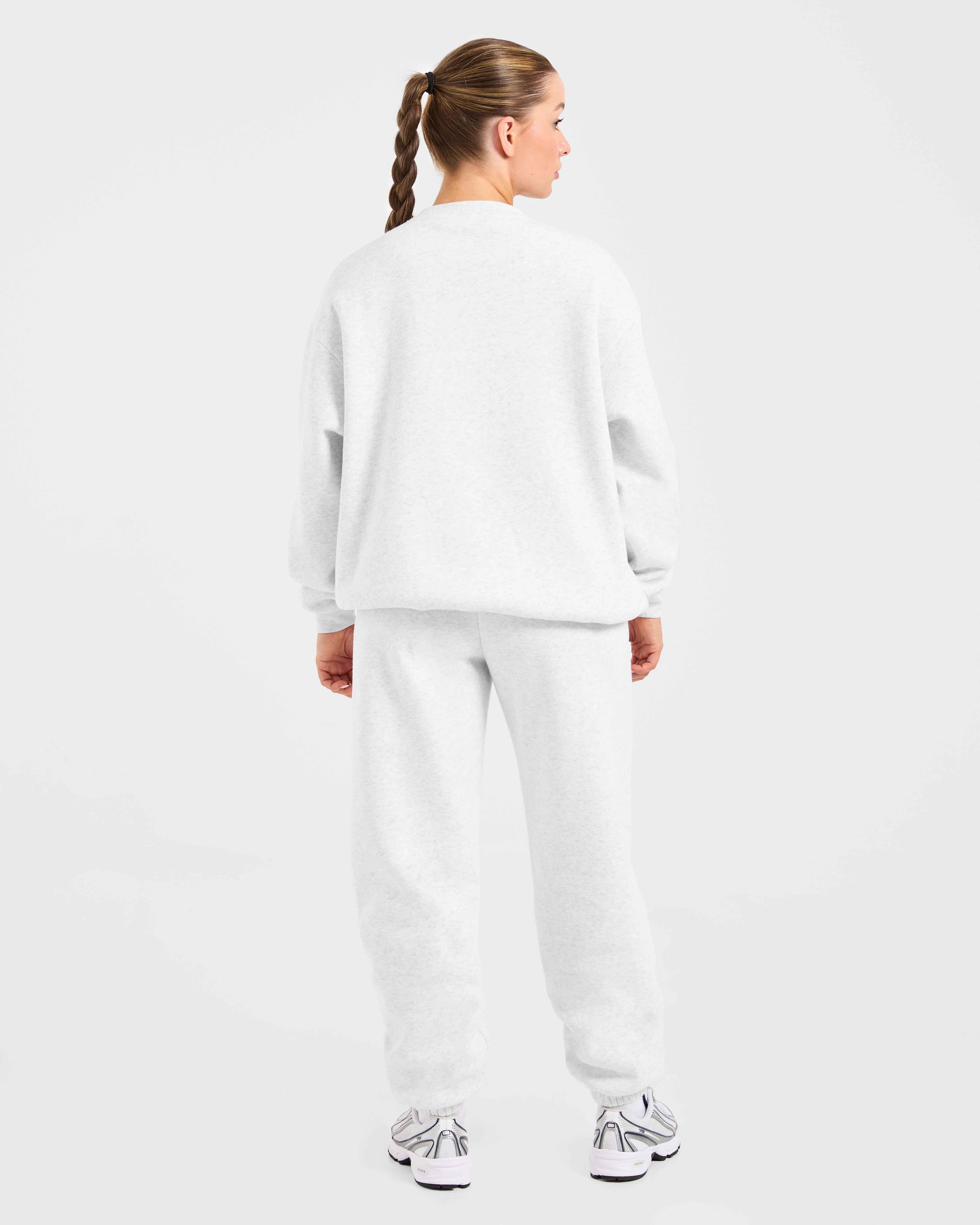 Varsity 2.0 Oversized Sweatshirt - Heather Grijs - Image 4
