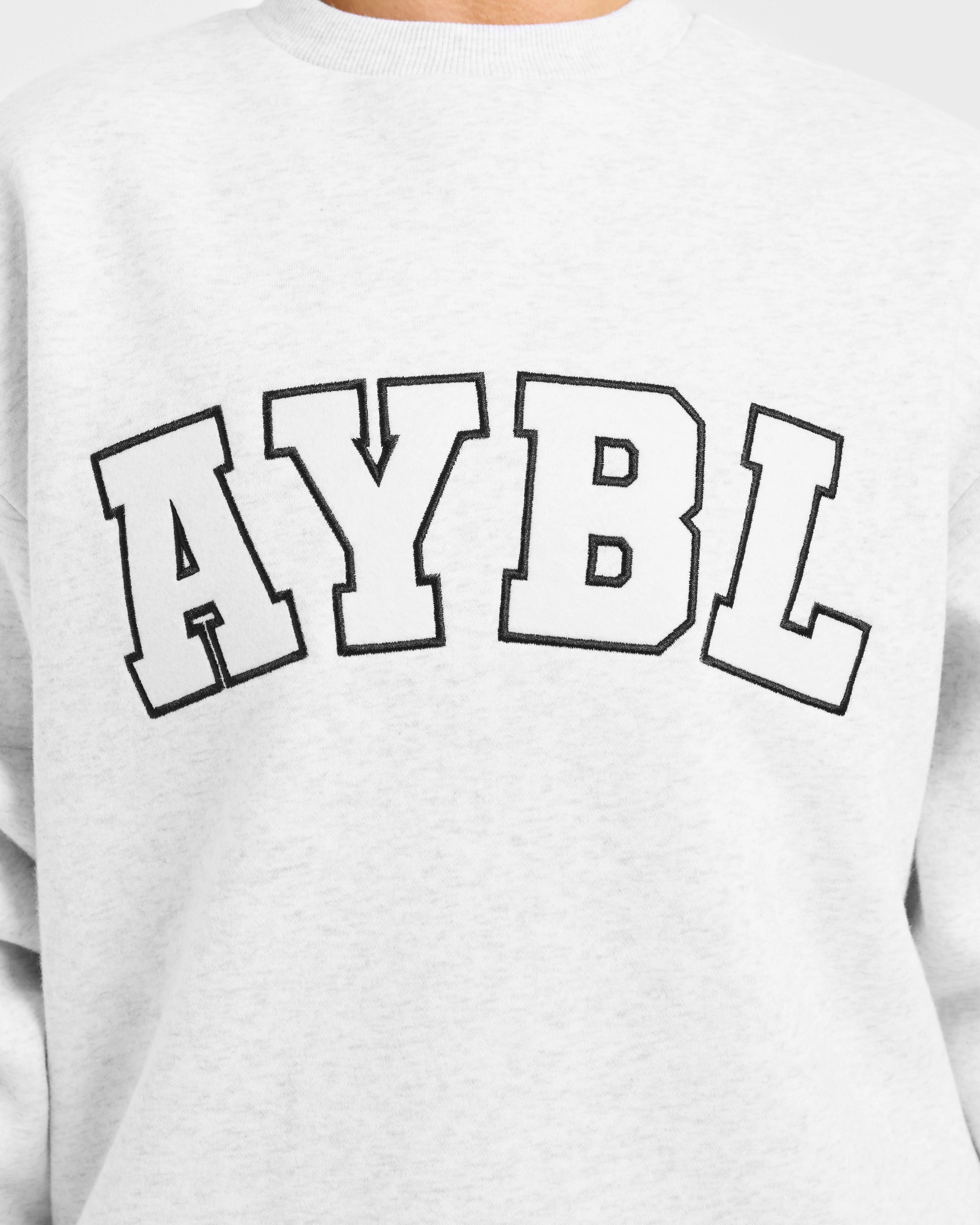 Varsity 2.0 Oversized Sweatshirt - Heather Grijs - Image 5