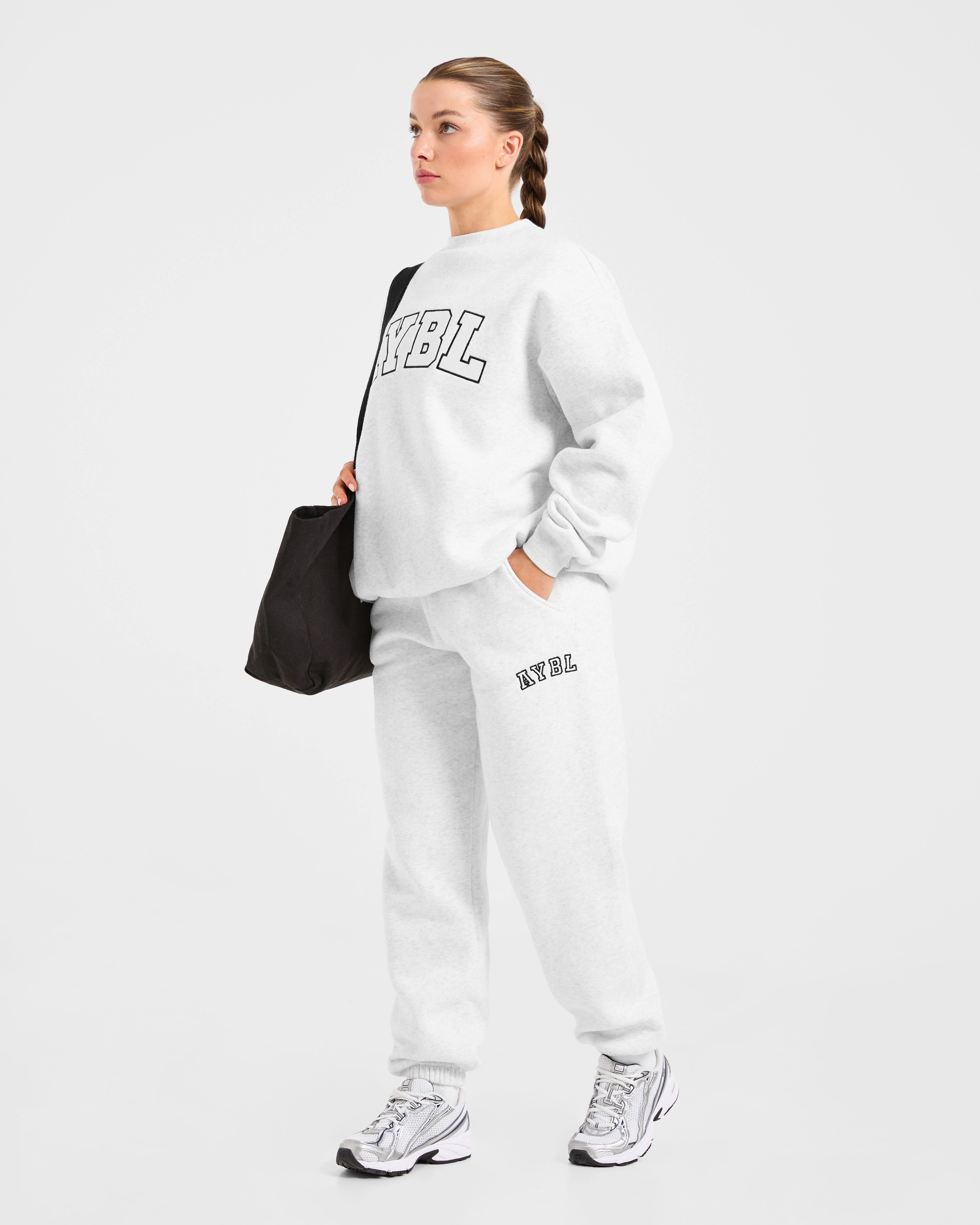 Varsity 2.0 Oversized Sweatshirt - Heather Grijs - Image 7