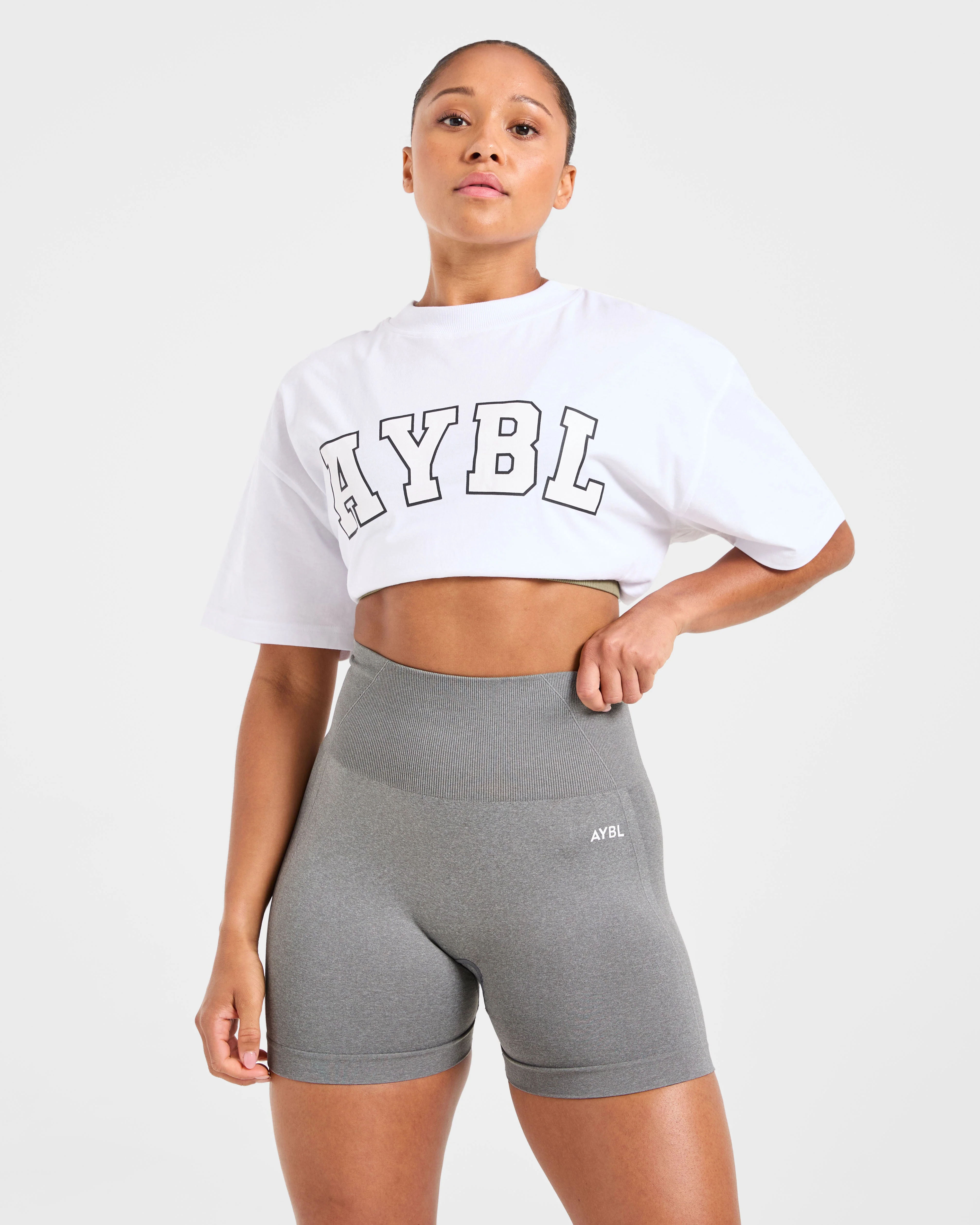 Varsity 2.0 Oversized T Shirt - Wit - Image 7